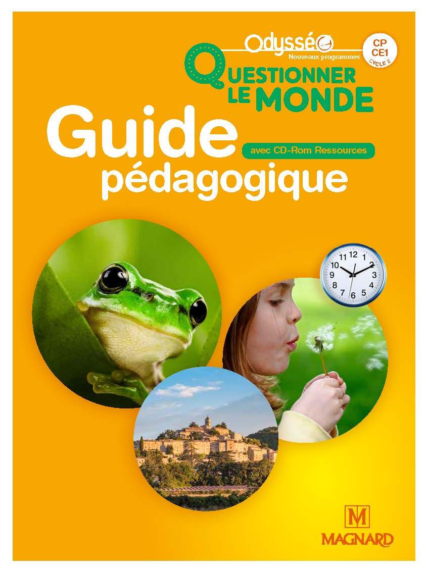 Image de  Questionner Le Monde Cp/Ce1 (2018) - Guide Pédagogique Avec Cd-Rom 