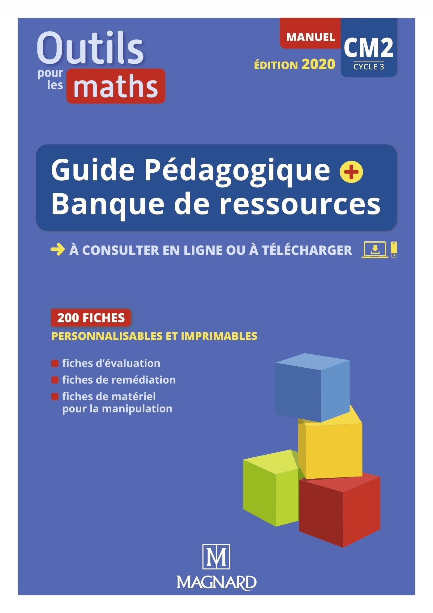 Ref. 9782210506350, Outils pour les maths CM2 (2020) - guide pédagogique papier +...