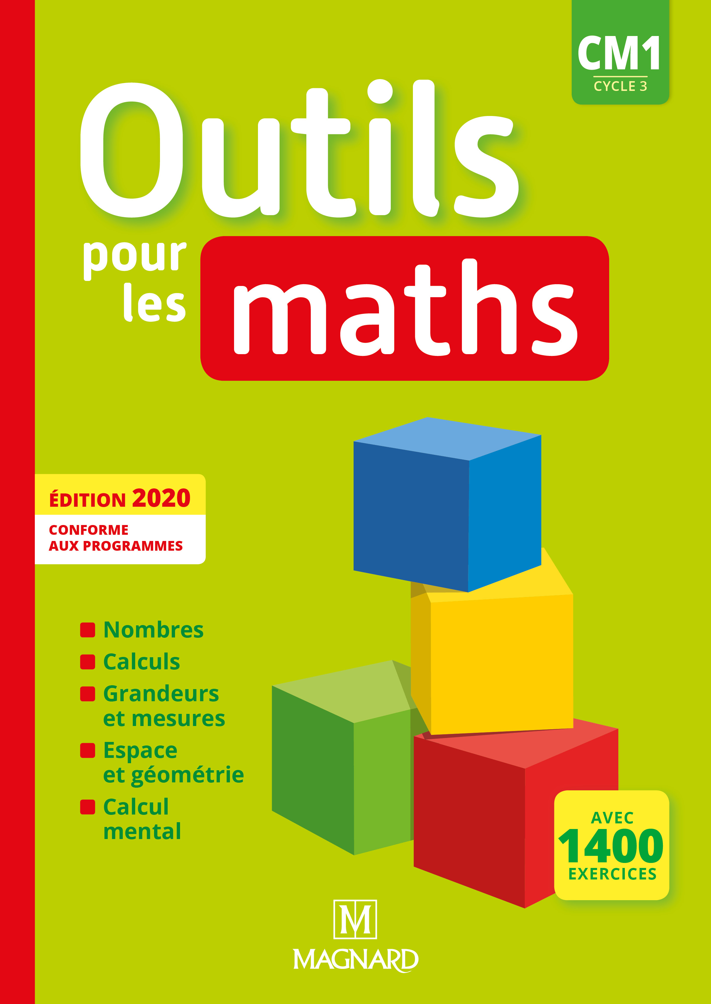 Ref. 9782210506374, Outils pour les maths CM1 (2020) - manuel élève