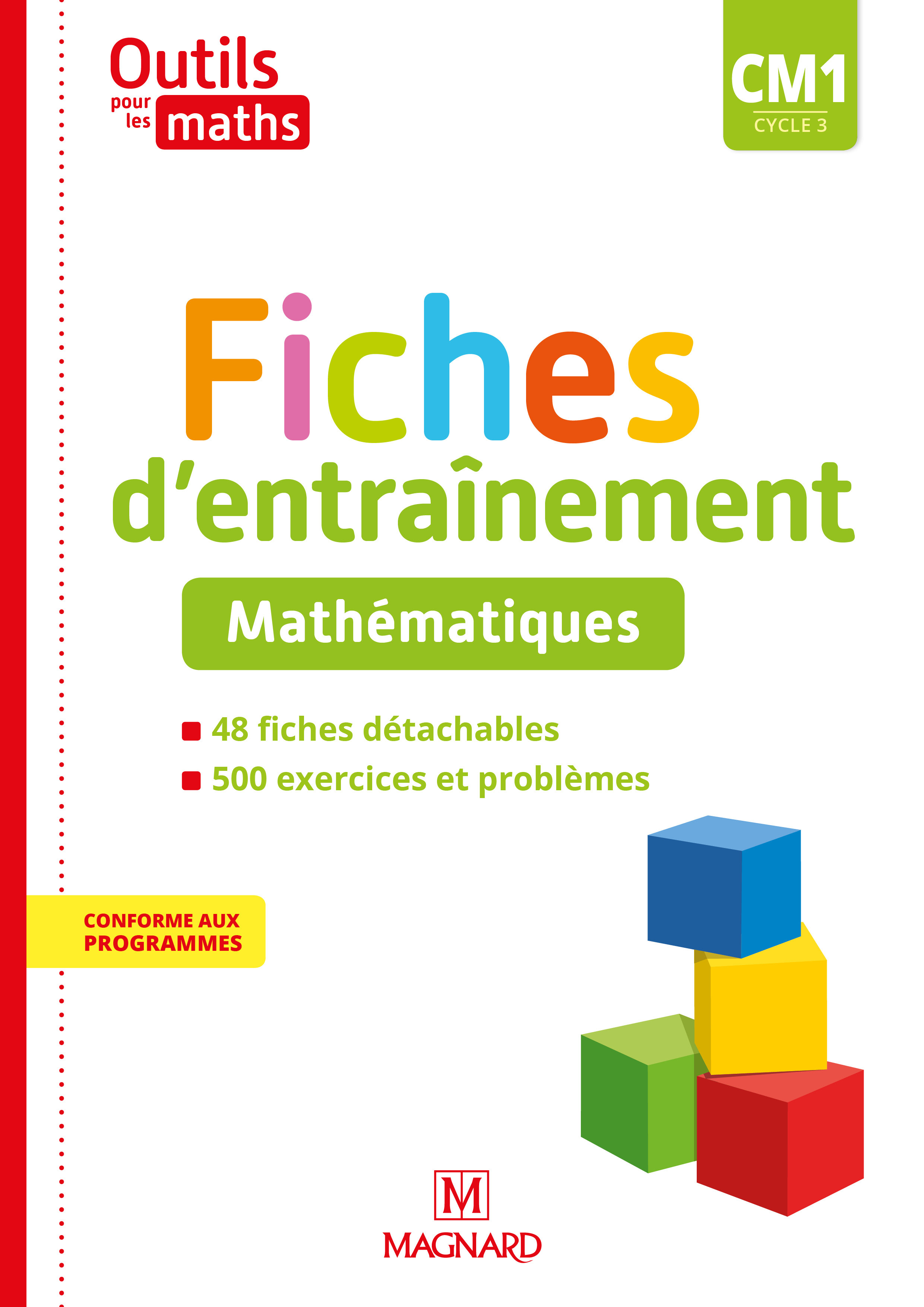 Ref. 9782210506589, Outils pour les maths CM1 (2020) - fiches d'entraînement