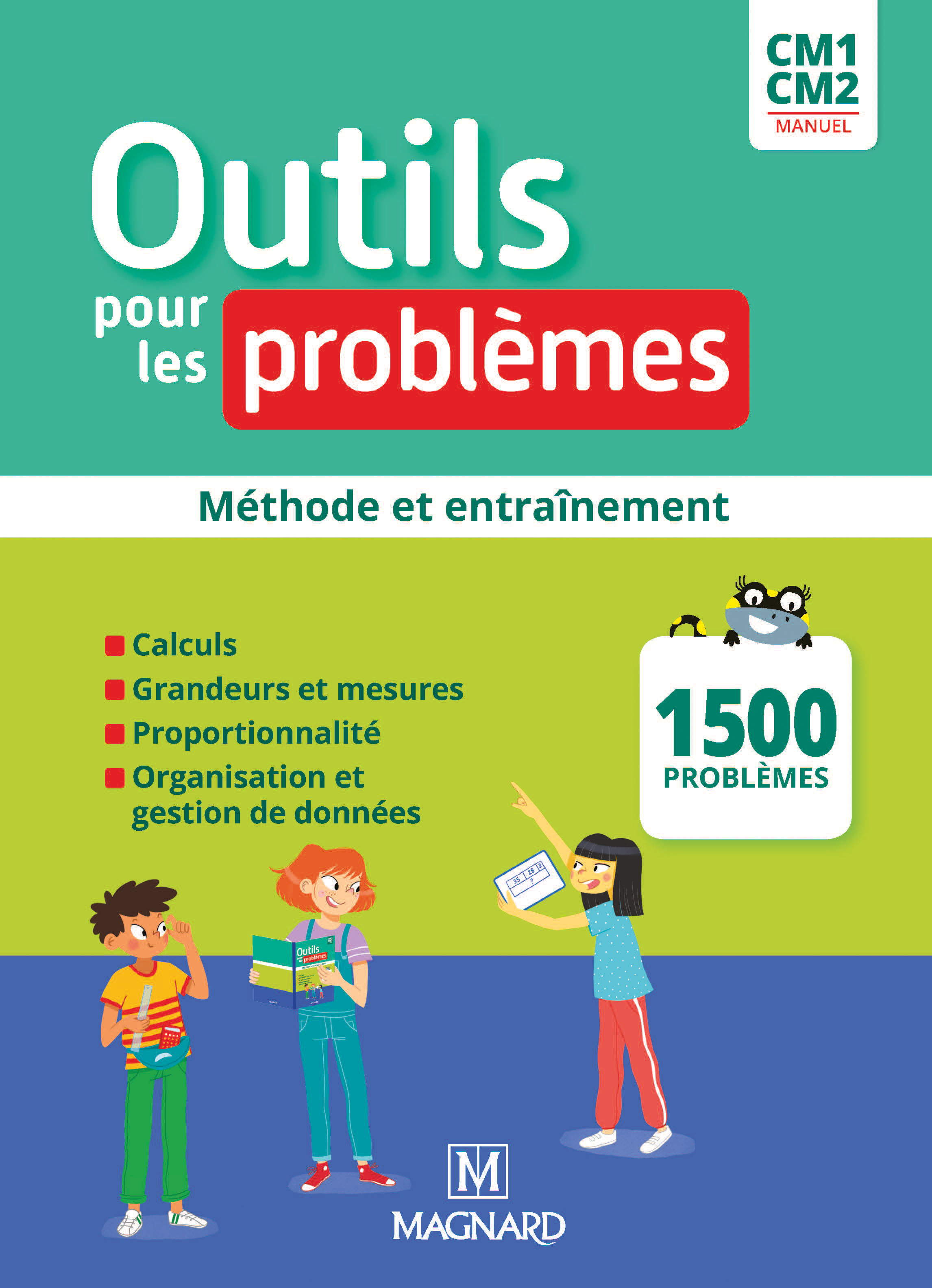 Image de  Outils pour les problèmes, manuel CM1, CM2 : méthode et entraînement 