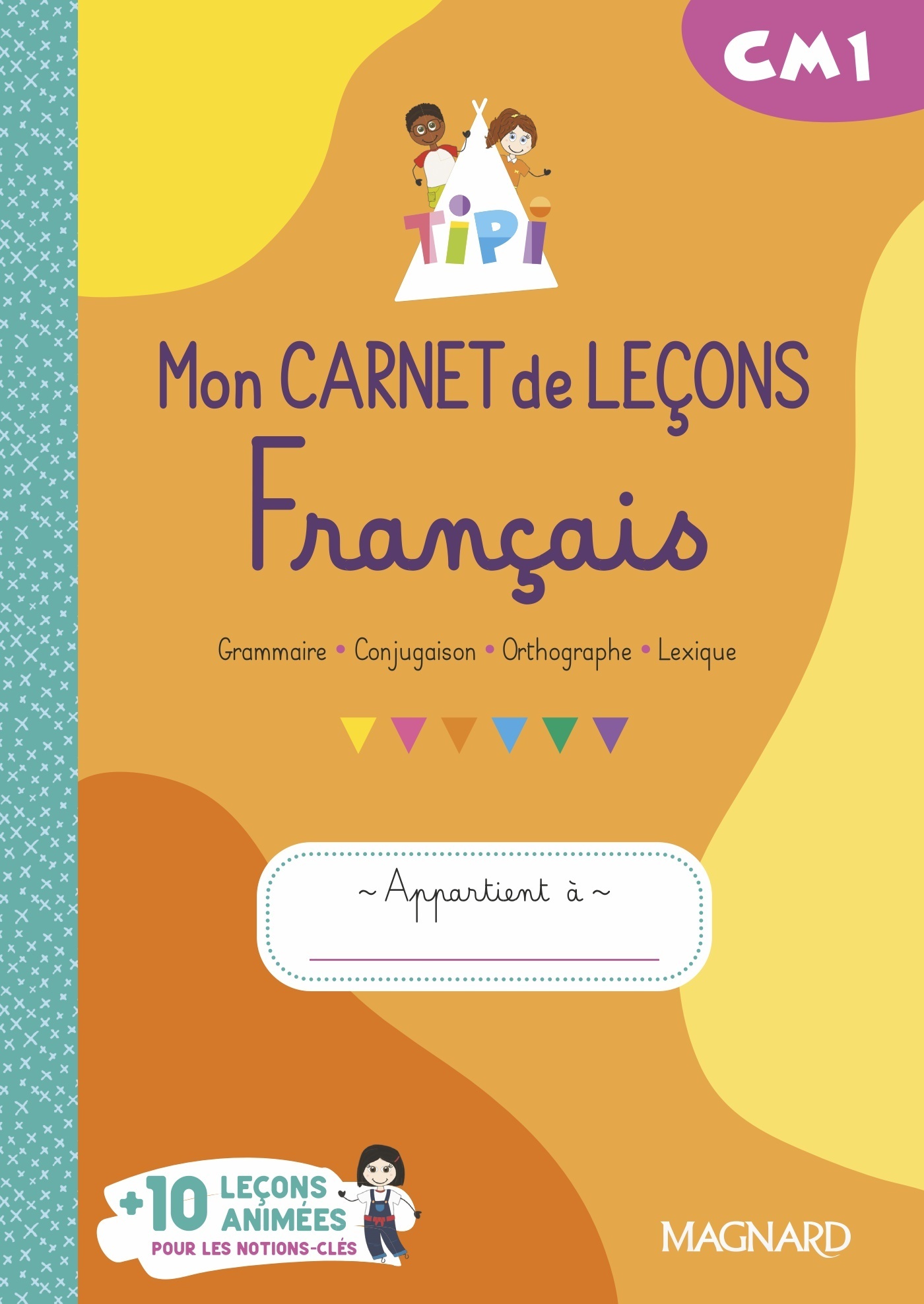 Image de  Tipi CM1 : mon carnet de leçons de français (2023) - cahier de l'élève 