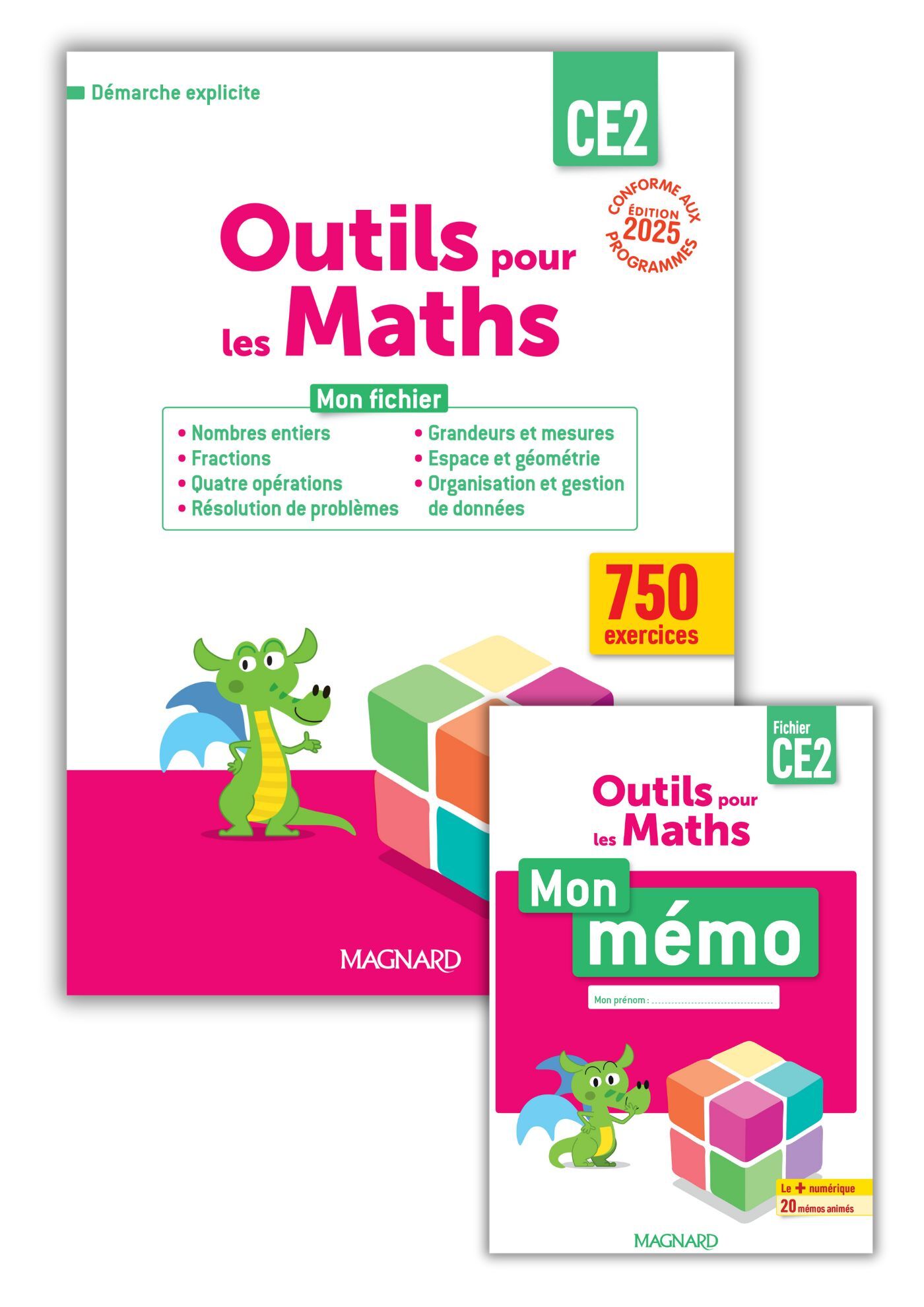 Image de  Outils pour les maths CE2 par domaine (2025) - fichier de l'élève... 