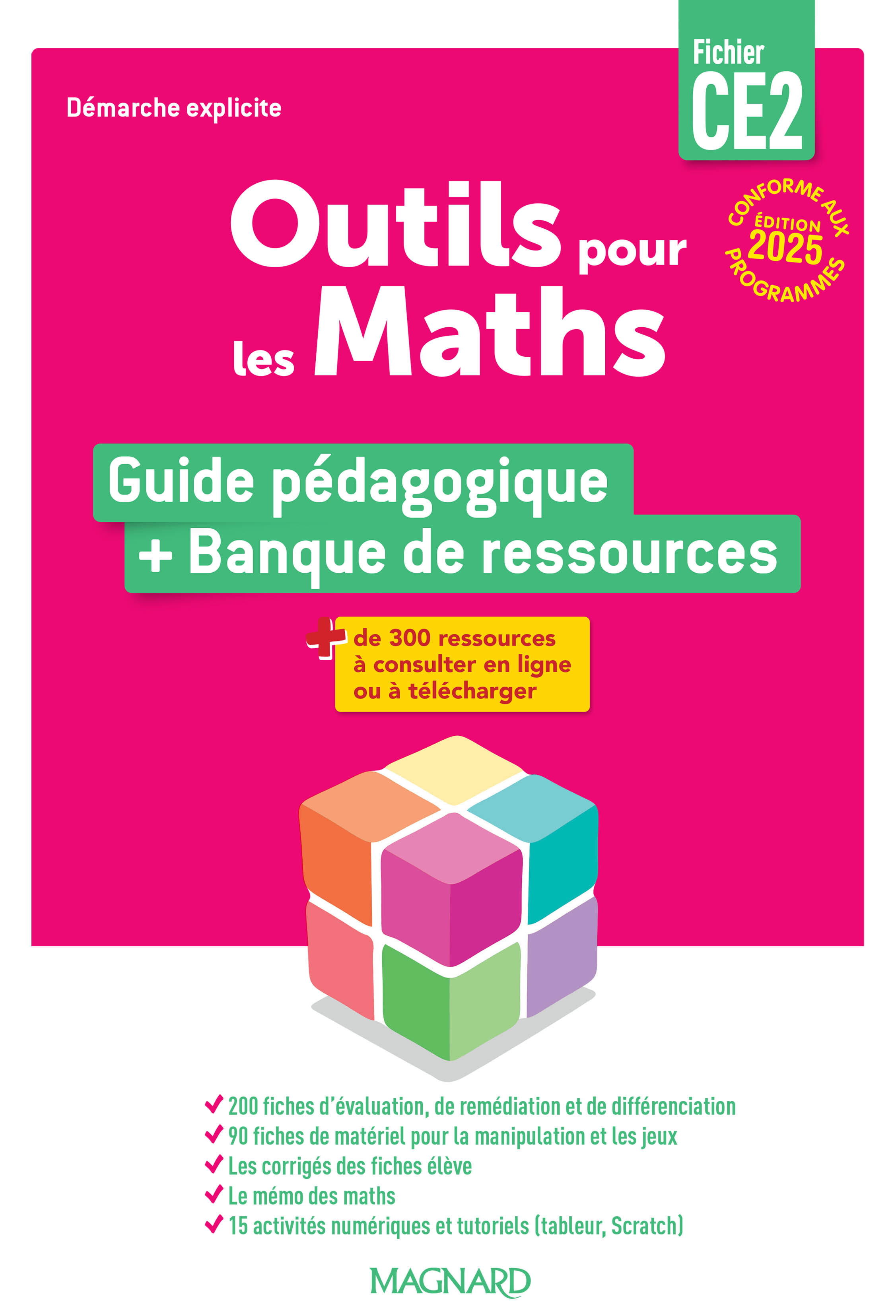 Image de  Outils pour les maths CE2 par domaine (2025) - guide du fichier +... 