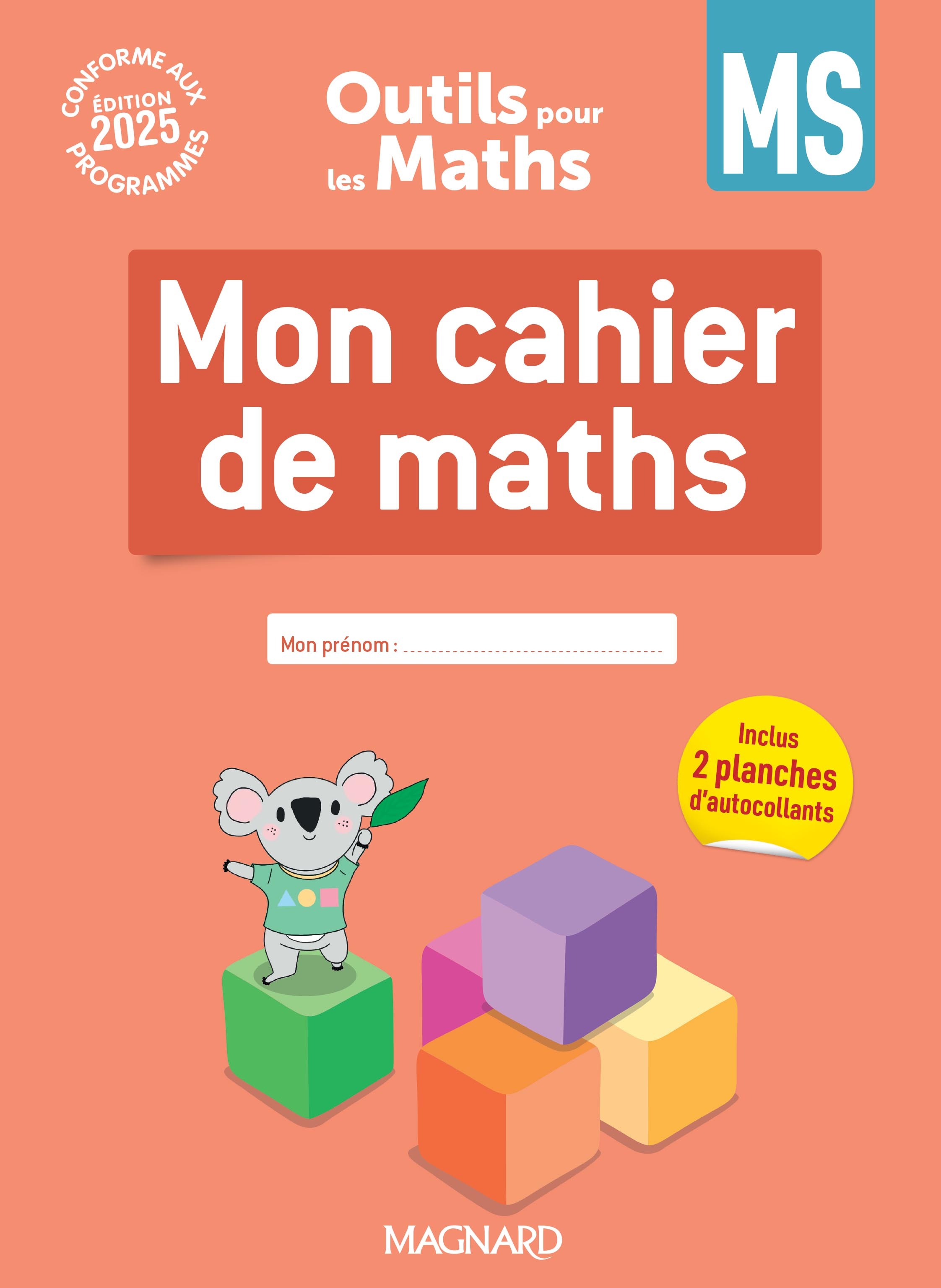 Image de  Outils pour les maths ms (2025) - cahier 