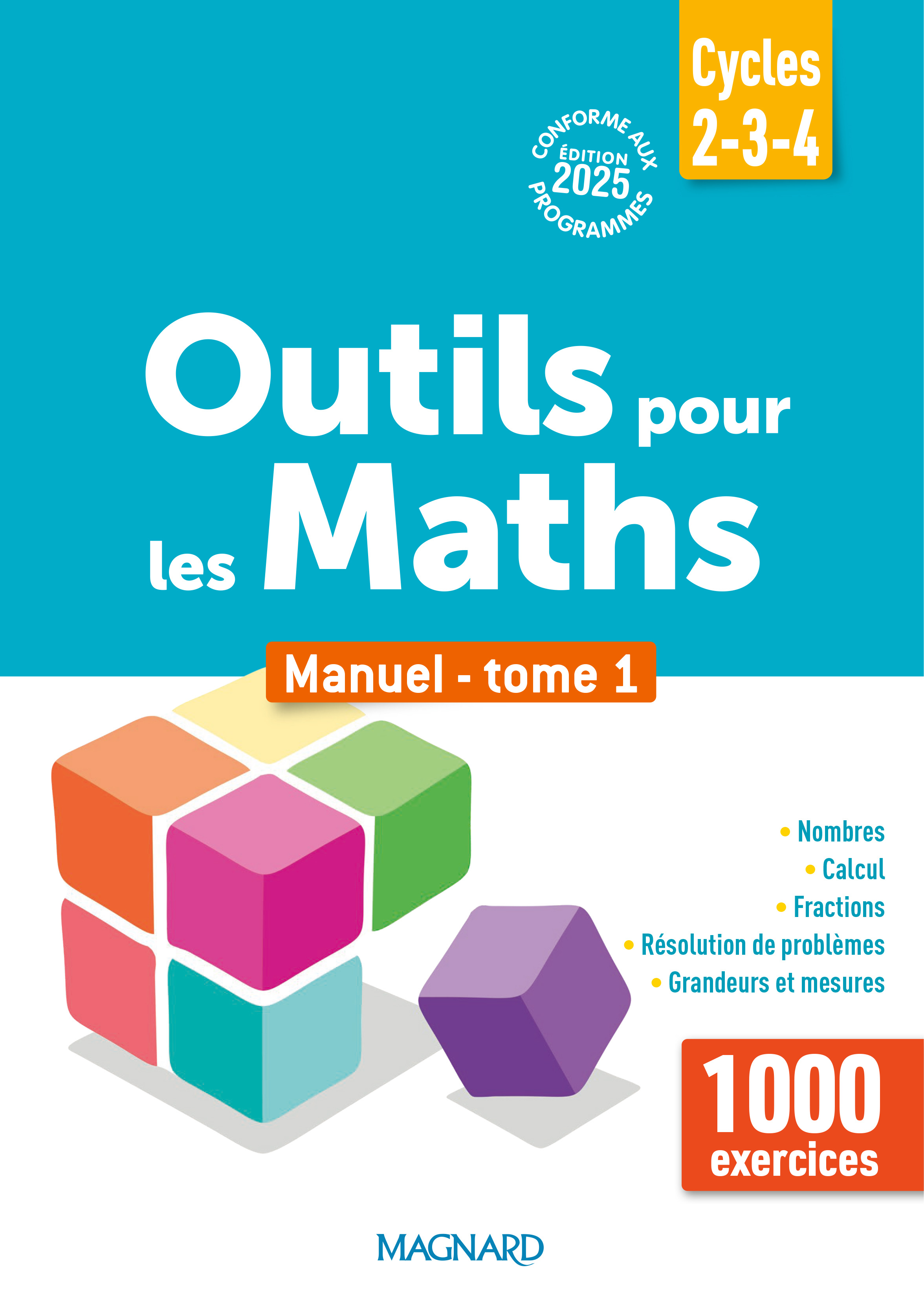 Image de  Outils pour les maths cycles 2, 3 et 4 - manuel de l'élève -... 