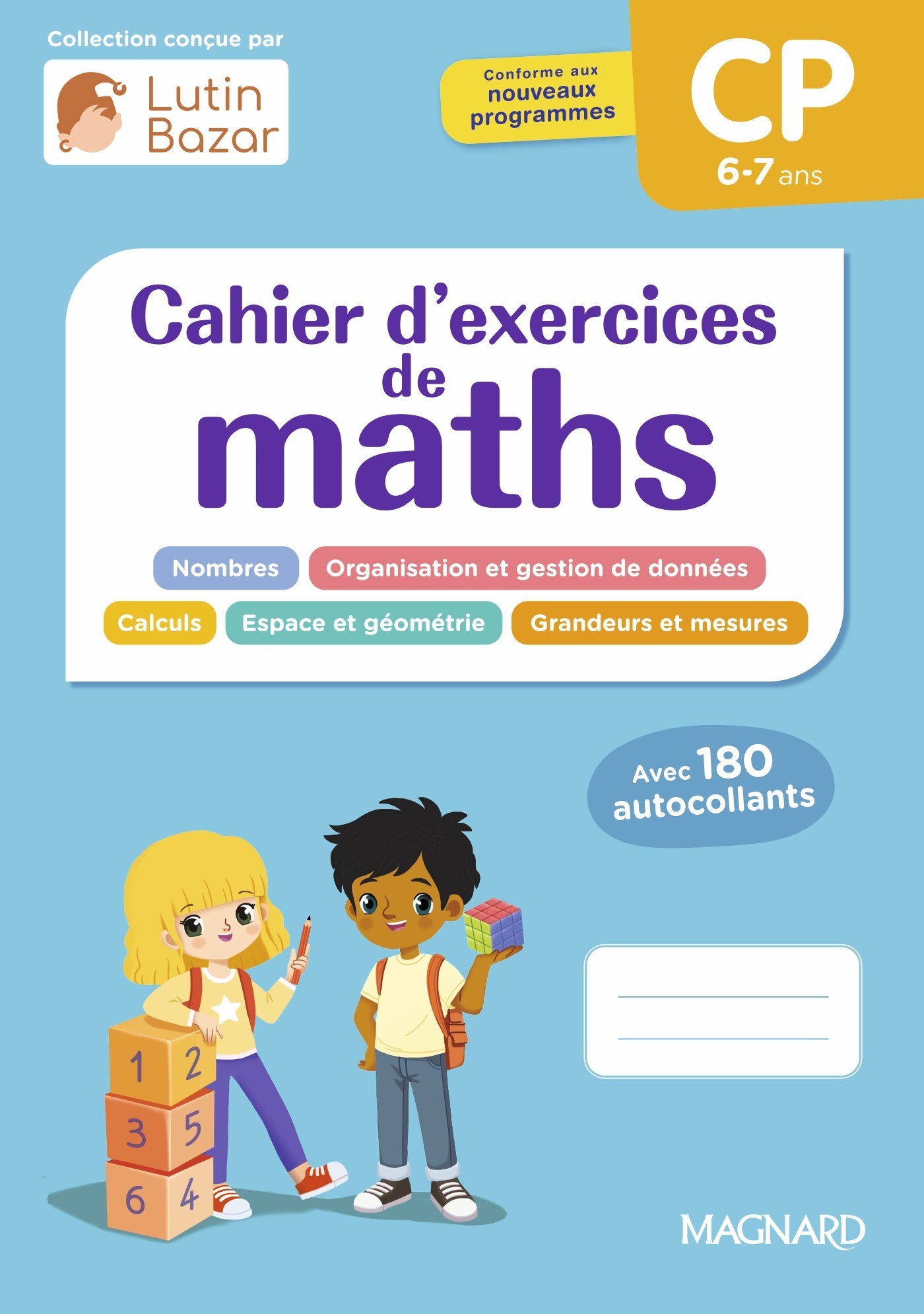 Image de  Cahier d'exercices maths CP 