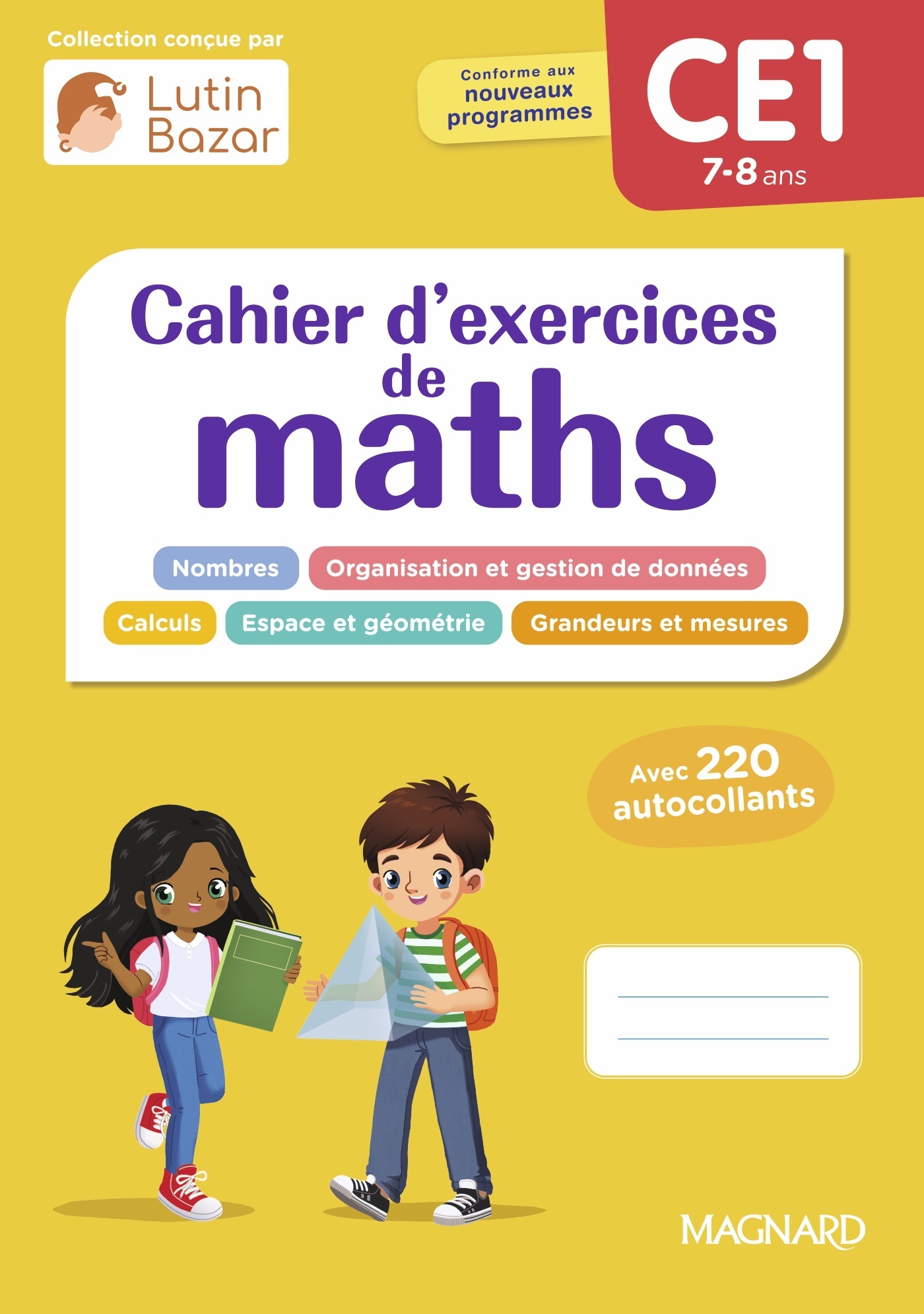 Image de  Cahier d'exercices maths CE1 