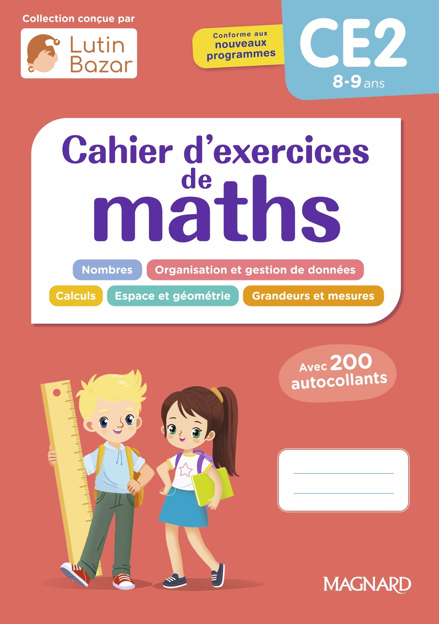 Image de  Cahier d'exercices maths CE2 
