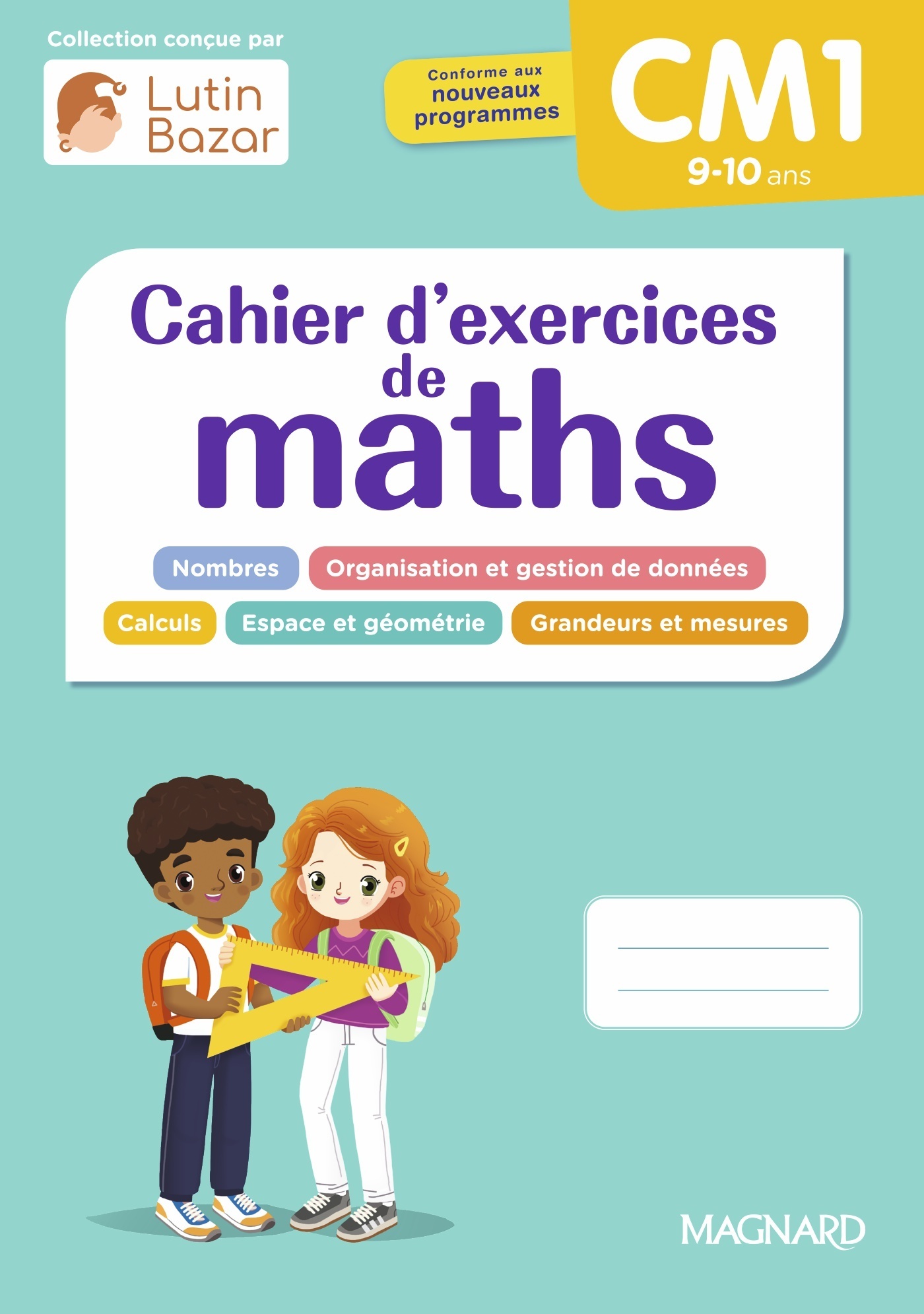 Image de  Cahier d'exercices maths CM1 
