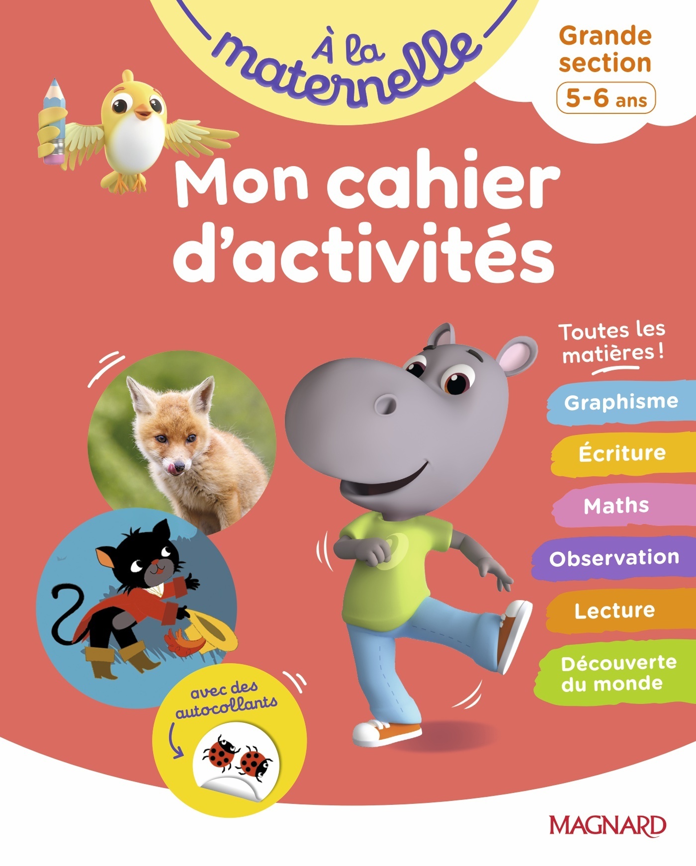 Image de  Mon cahier d'activités GS - a la maternelle 