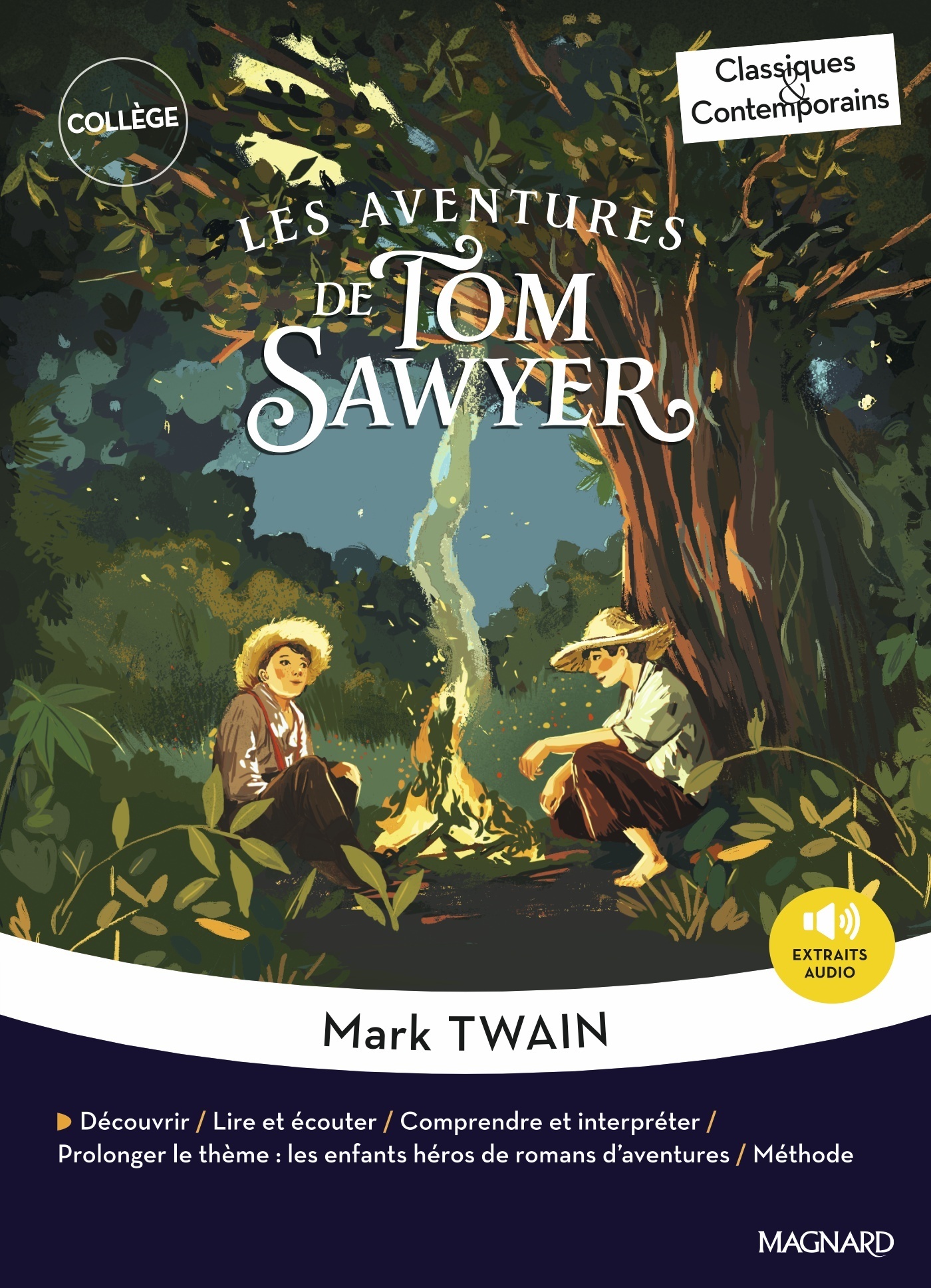 Image de  Les aventures de tom sawyer - classiques et contemporains 