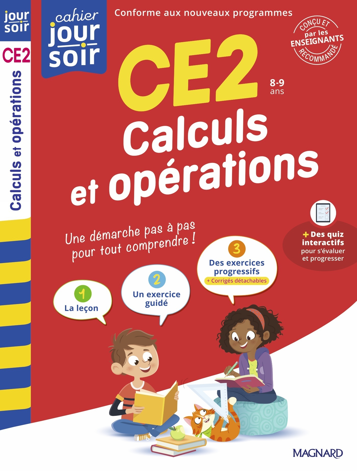 Image de  Calculs et opérations CE2 - cahier jour soir 