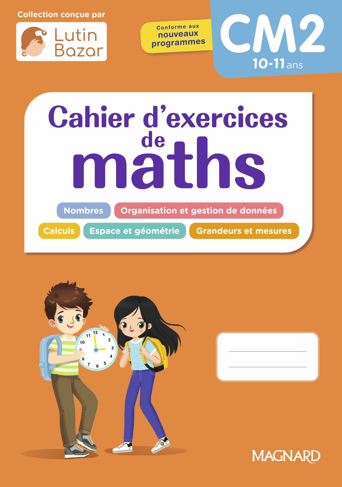 Image de  Cahier d'exercices maths CM2 