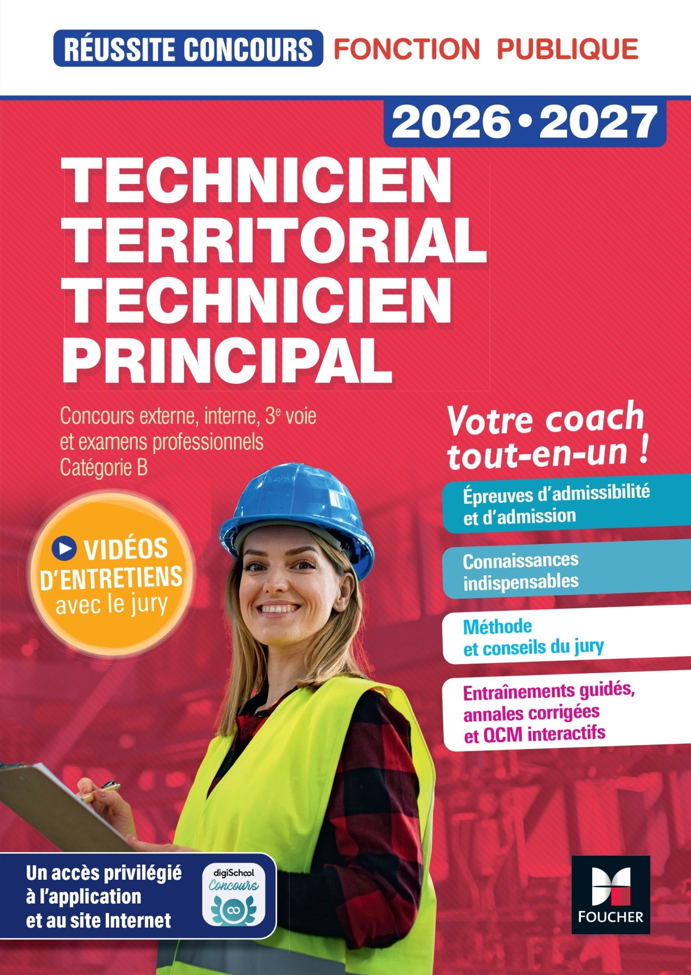 Image de  Réussite concours - technicien territorial/principal - préparation... 