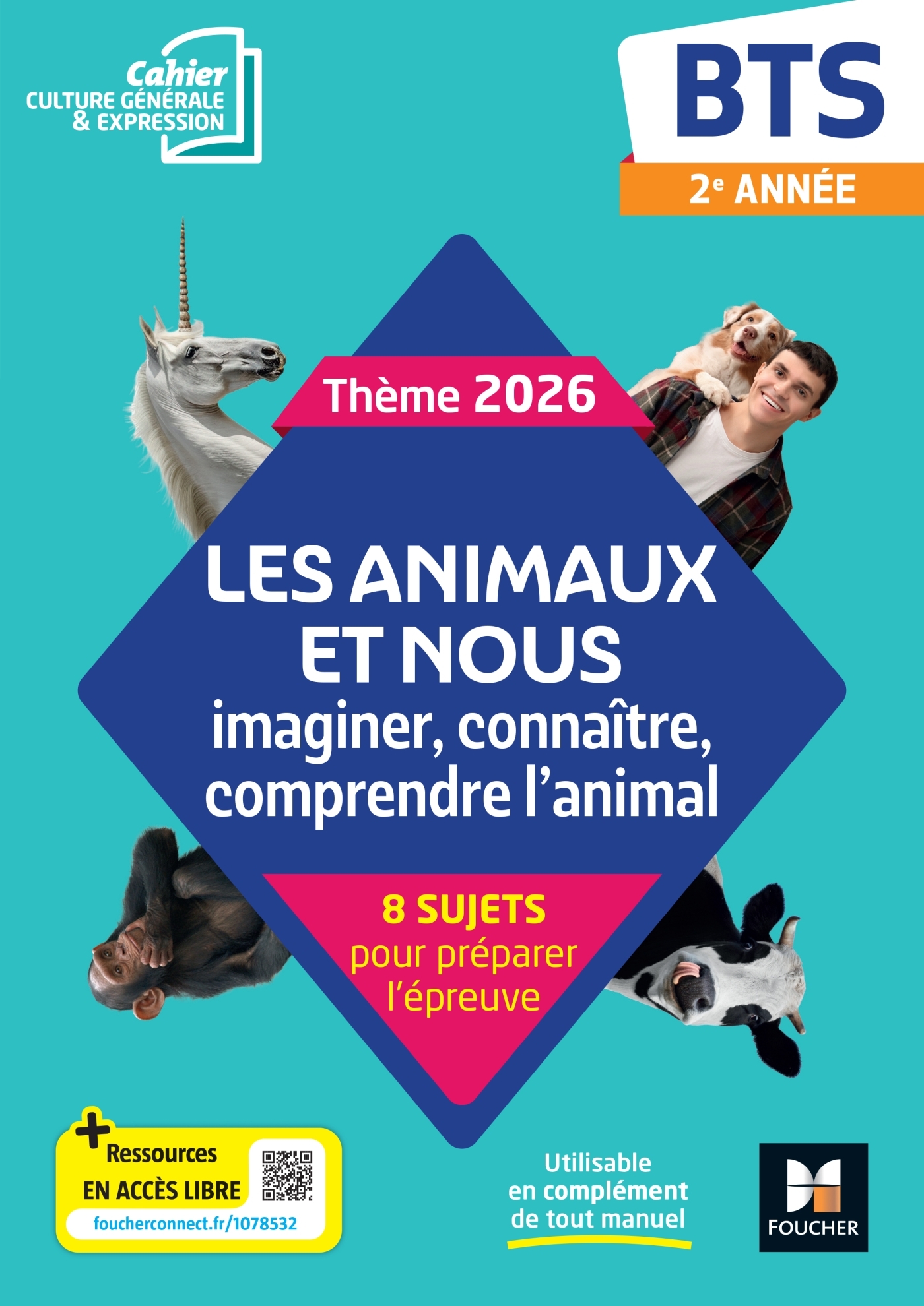Image de  Les animaux et nous - thème 2026 culture générale et expression -... 