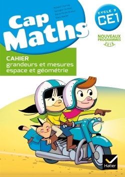 Image de  Cap maths CE1 éd. 2016 - cahier grandeurs et mesures, espace et... 