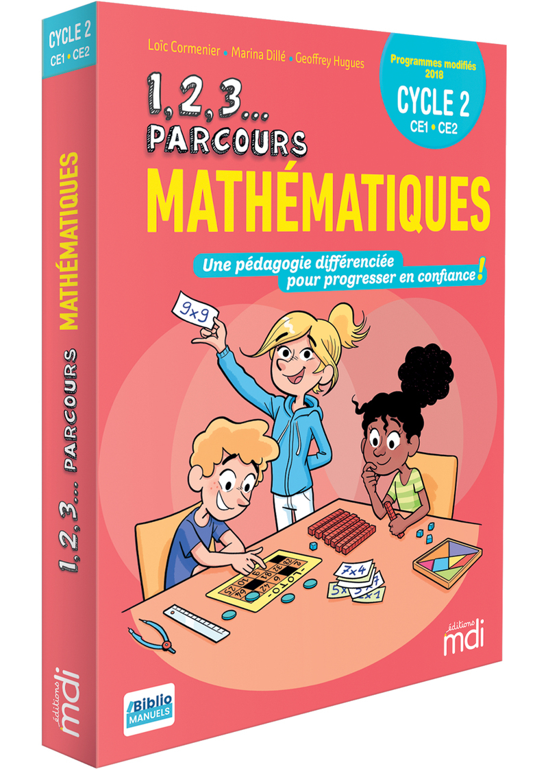 Image de  1,2,3 parcours - mathématiques ce 