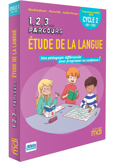Ref. 9782223113804, 1,2,3 parcours - etude de la langue ce
