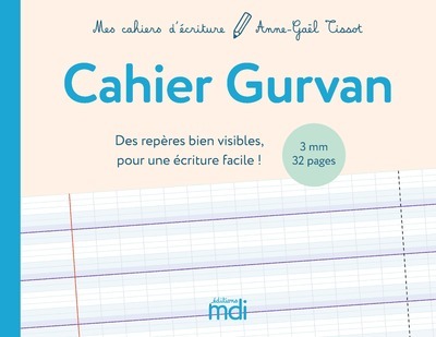 Ref. 9782223113958, Mdi mes cahiers d'écriture cahier gurvan 3mm