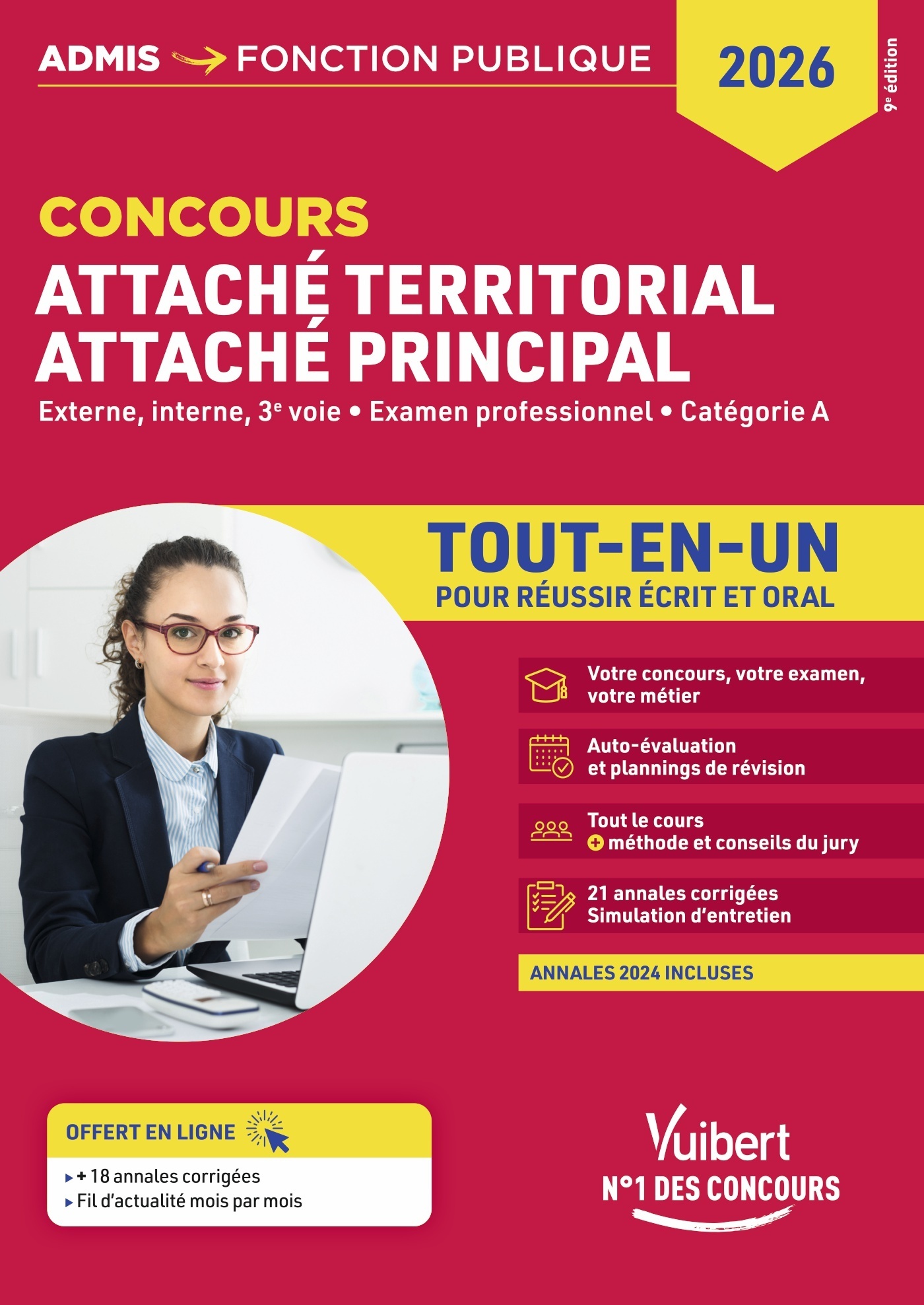 Image de  Concours attaché territorial - attaché principal - catégorie a -... 