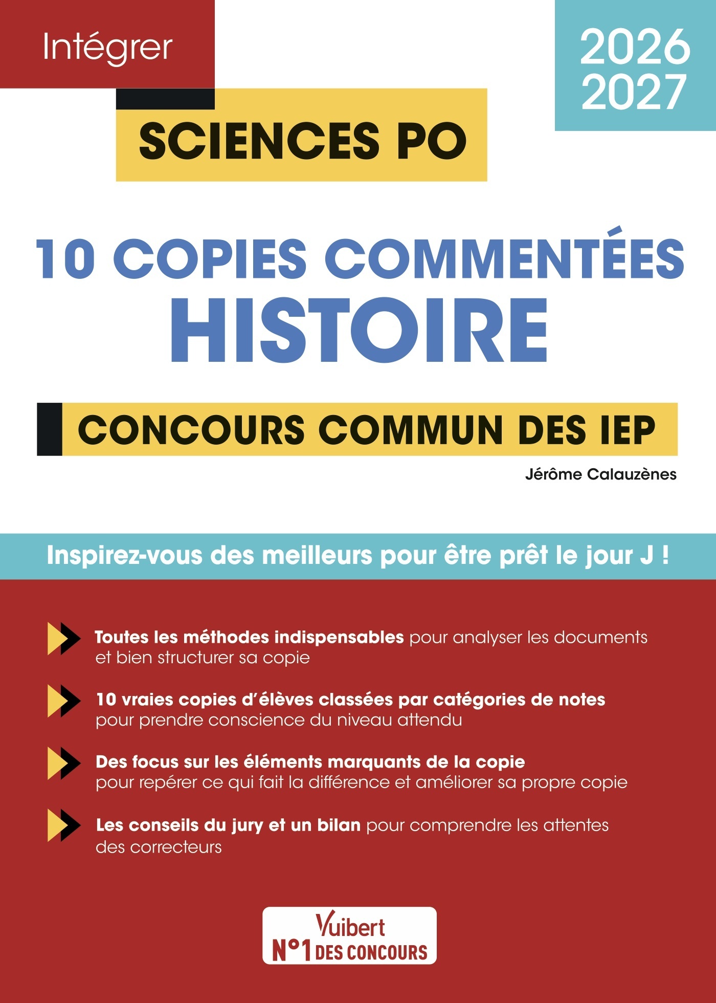 Image de  Sciences po - 10 copies commentées d'histoire - concours commun... 