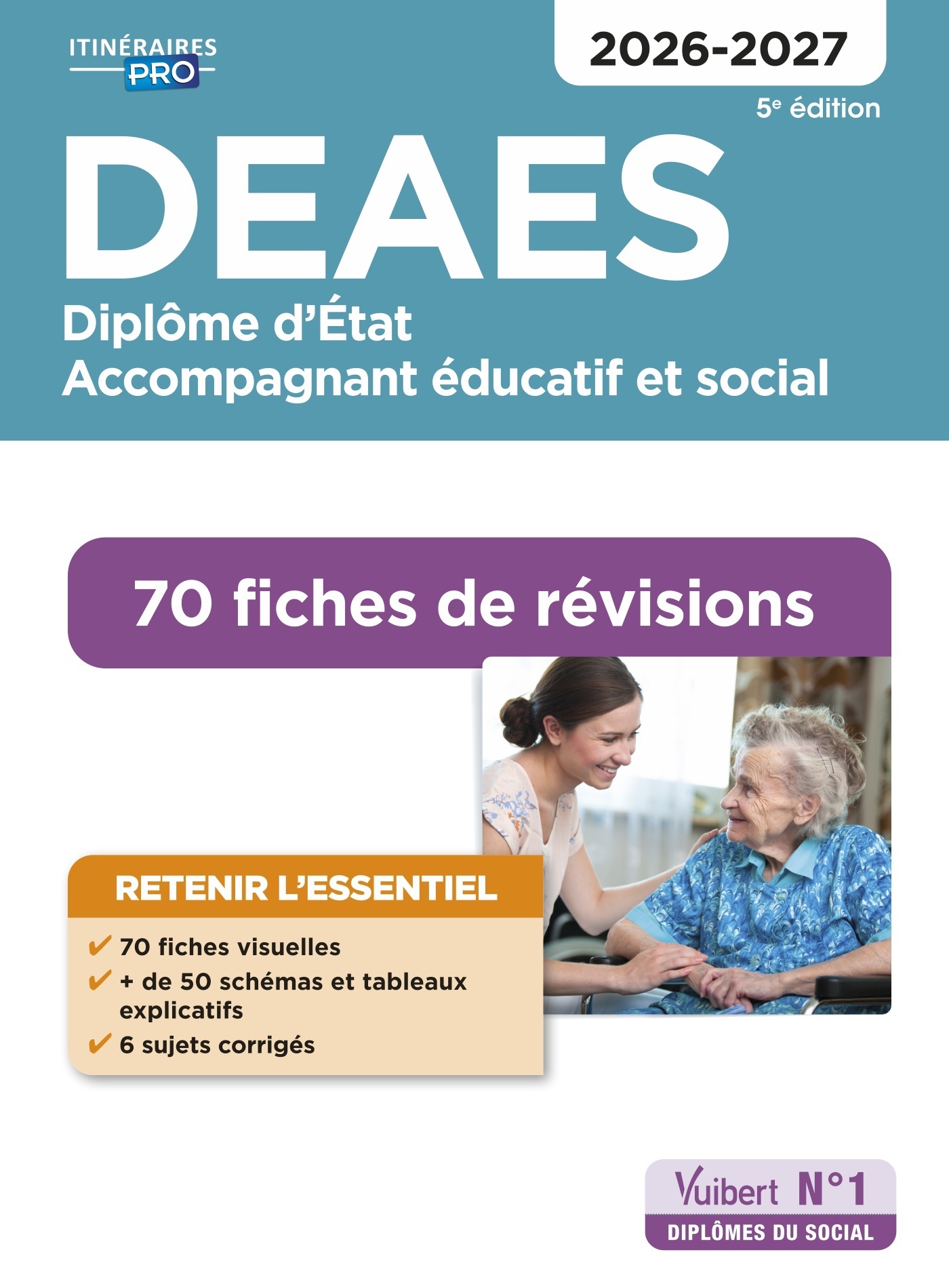 Image de  Deaes - 70 fiches de révisions 