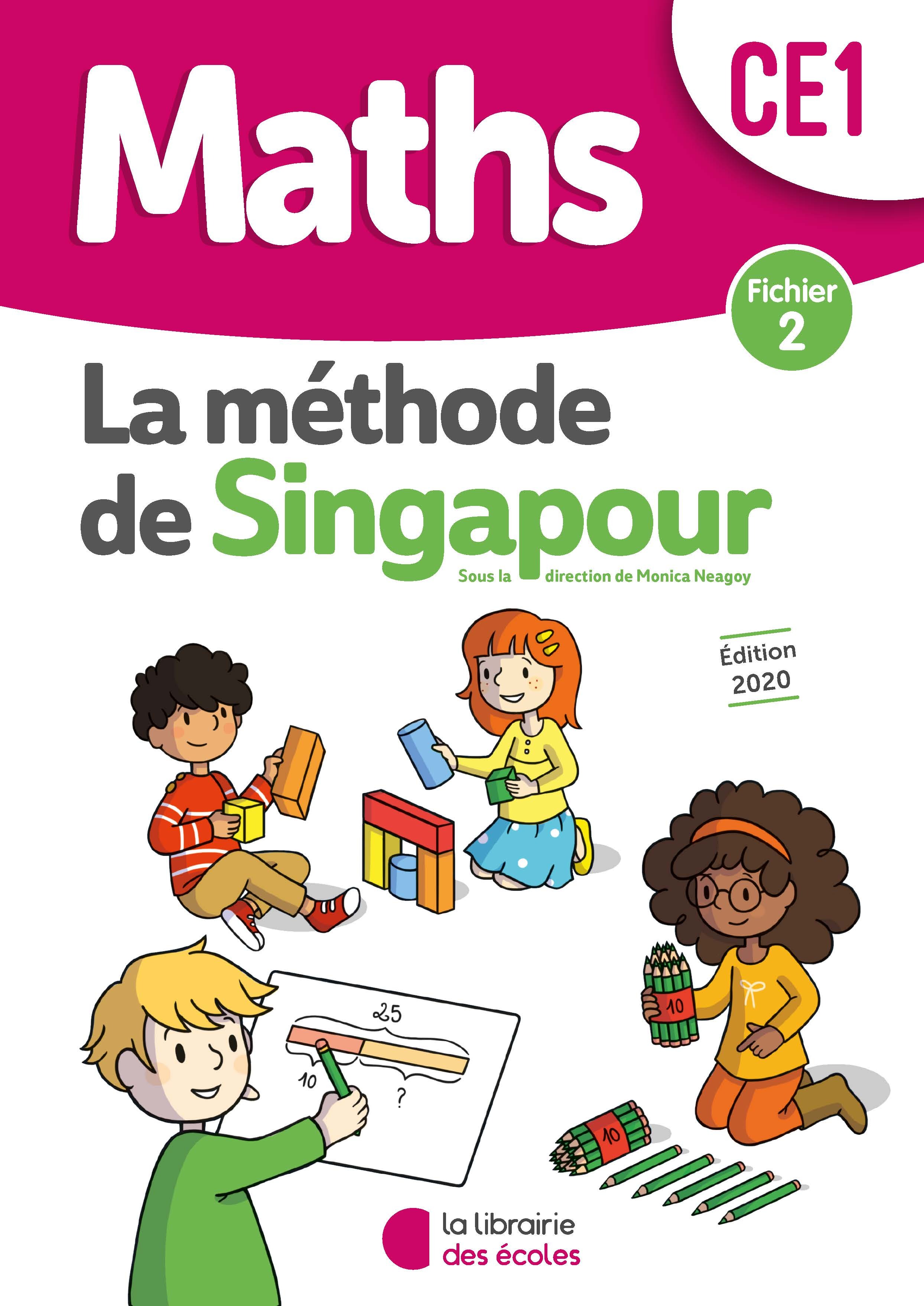 Ref. 9782369404132, Méthode de singapour CE1 (2020) - fichier de l'élève 2
