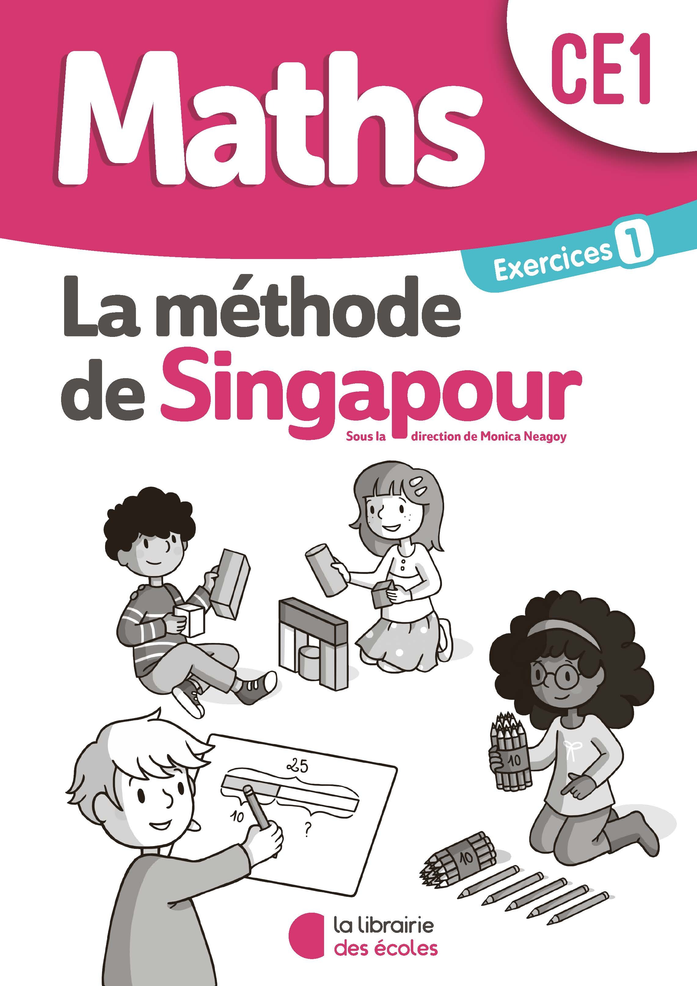 Ref. 9782369404163, Méthode de singapour CE1 (2020) - pack de cahiers d'exercices 1 :...