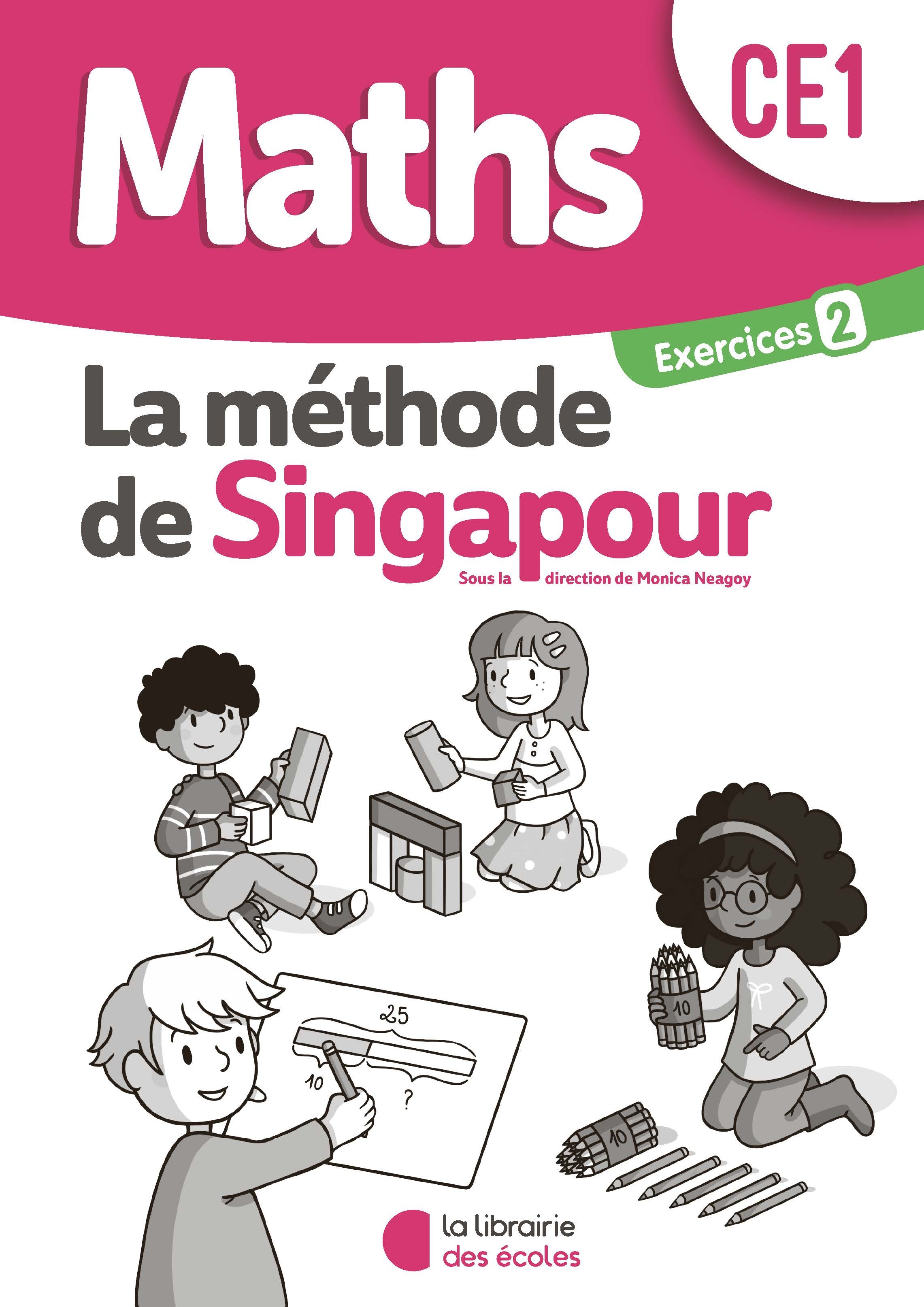 Ref. 9782369404170, Méthode de singapour CE1 (2020) - pack de cahiers d'exercices 2 :...