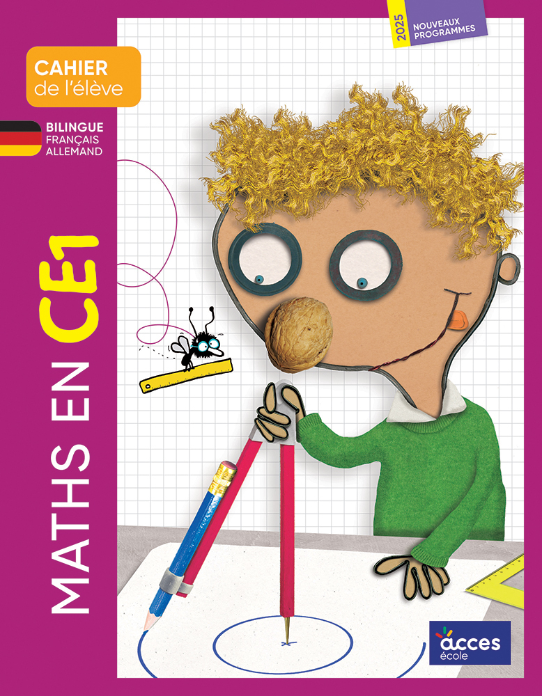 Image de  Maths en CE1 - cahier de l'élève bilingue 