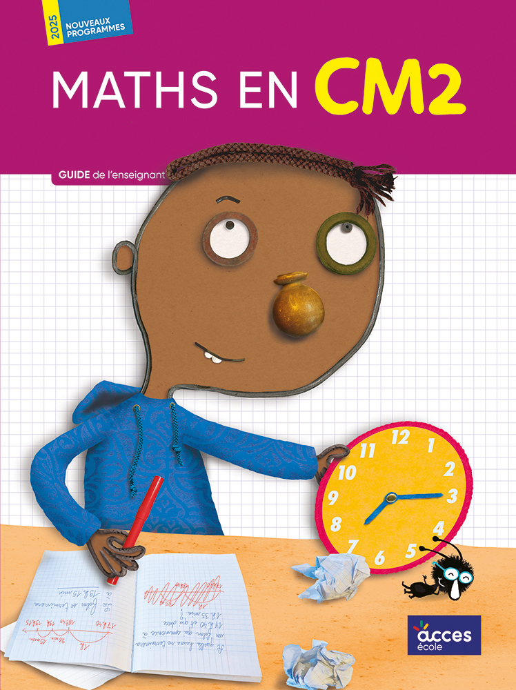 Ref. 9782383212225, Maths en CM2 - guide de l'enseignant