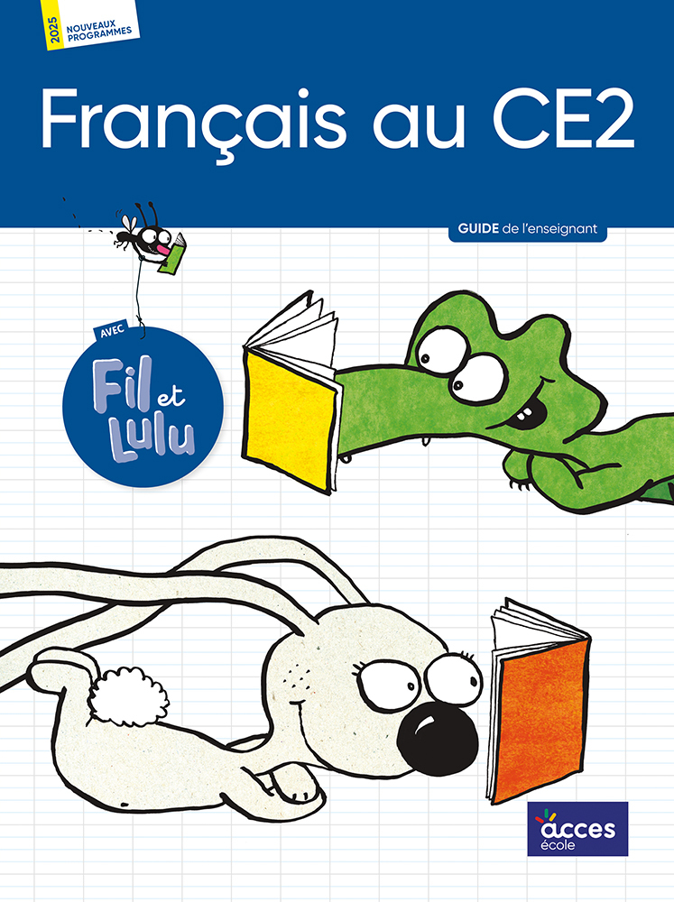 Ref. 9782383212324, Français au CE2 - guide de l'enseignant
