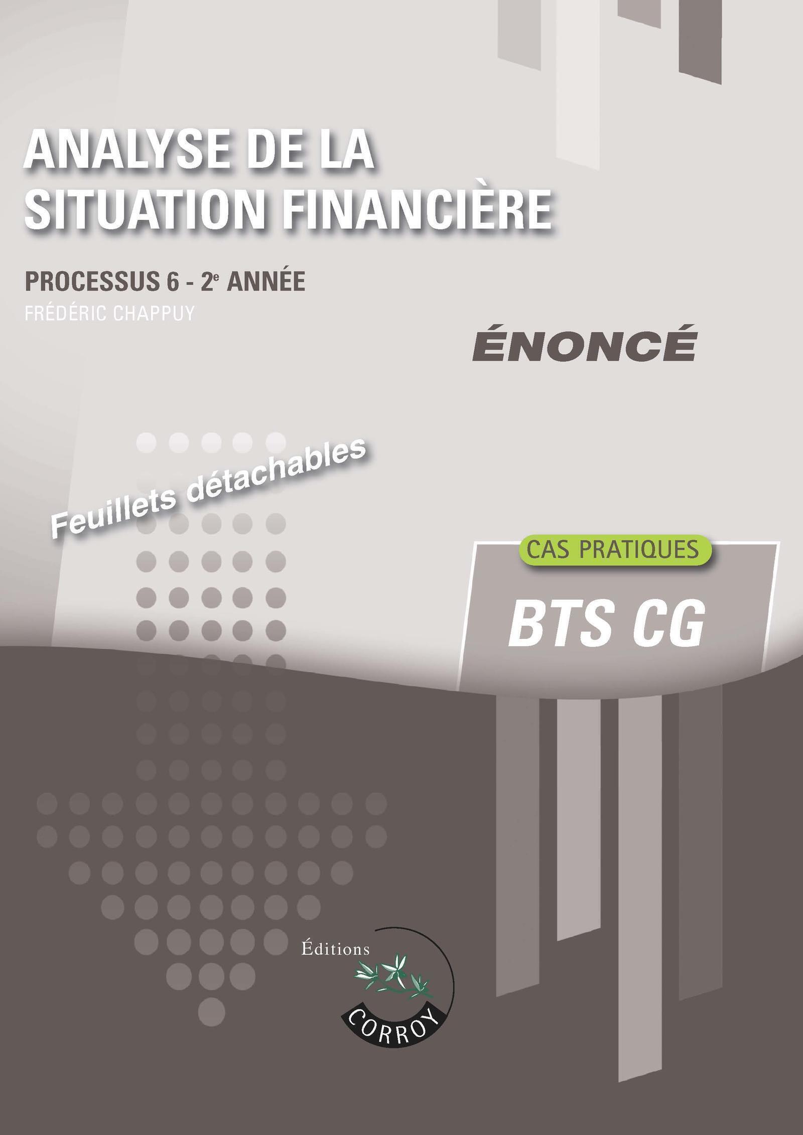 Image de  Analyse de la situation financière - enoncé 