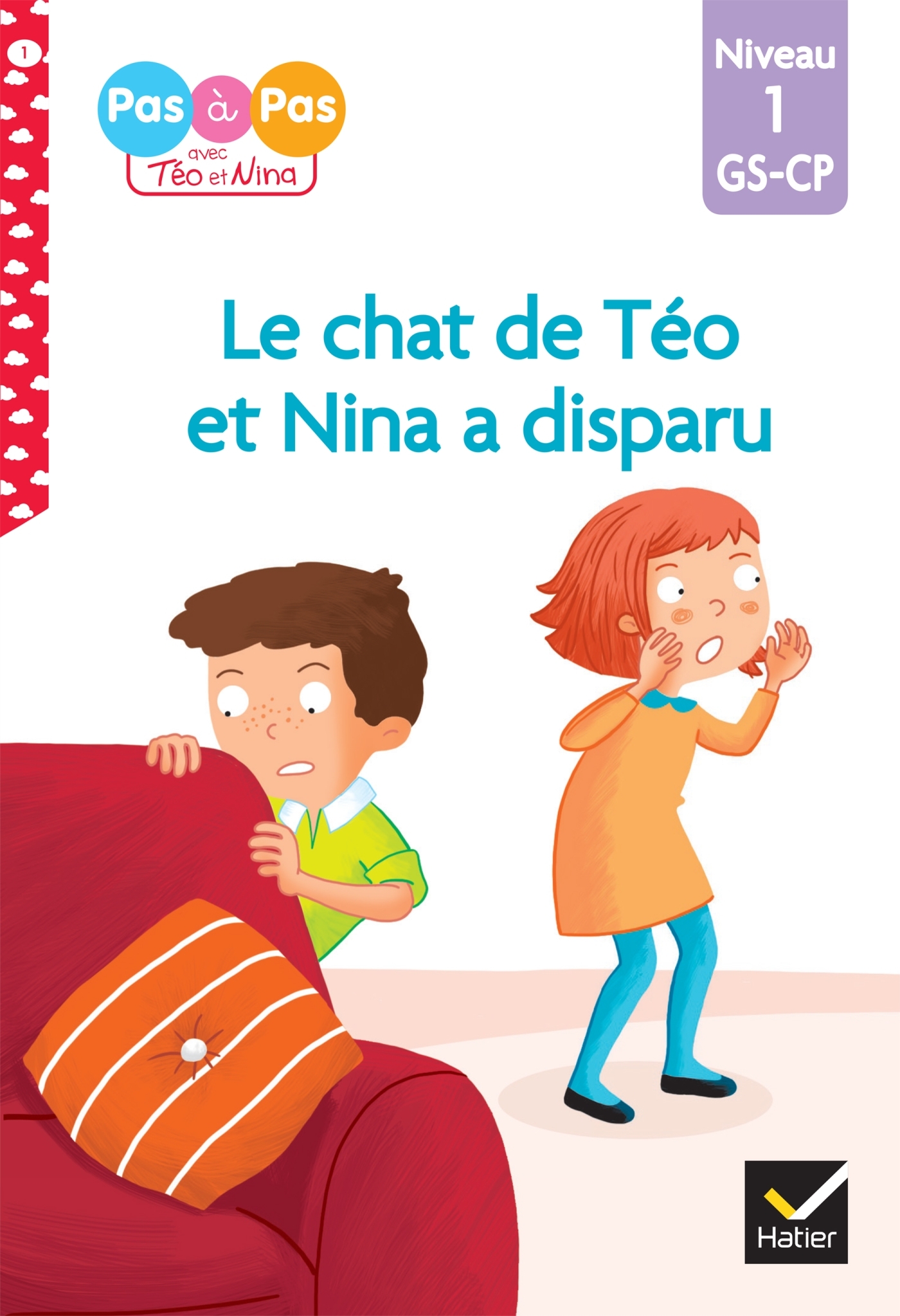Ref. 9782401051607, Téo et nina GS CP niveau 1 - le chat de téo et nina a disparu
