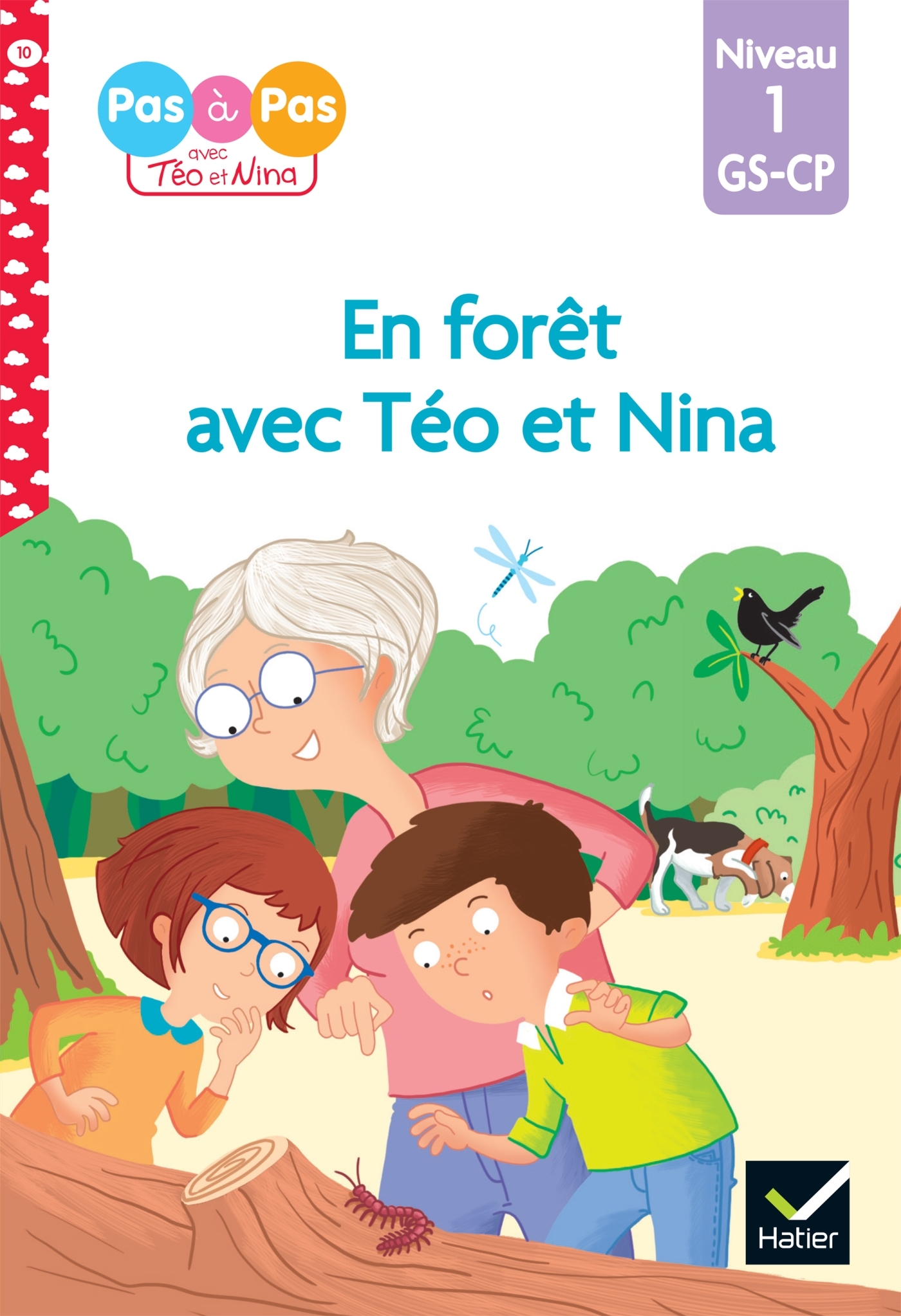 Ref. 9782401054844, Téo et nina GS-CP niveau 1 - en forêt avec téo et nina