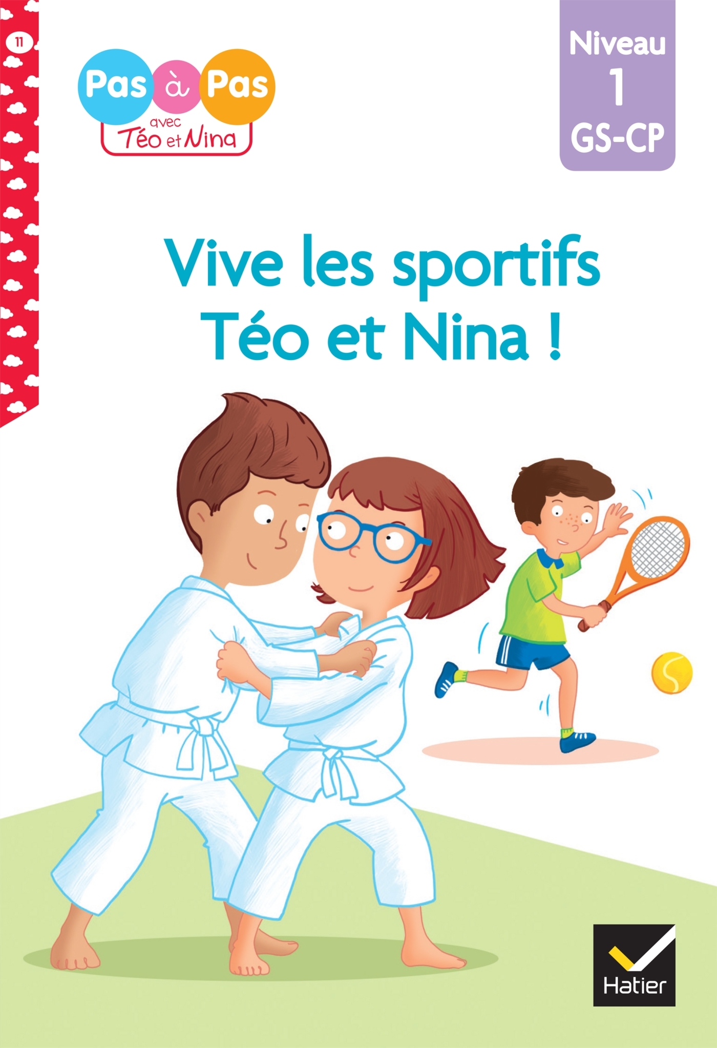 Ref. 9782401059818, Téo et nina GS-CP niveau 1 - vive les sportifs téo et nina !