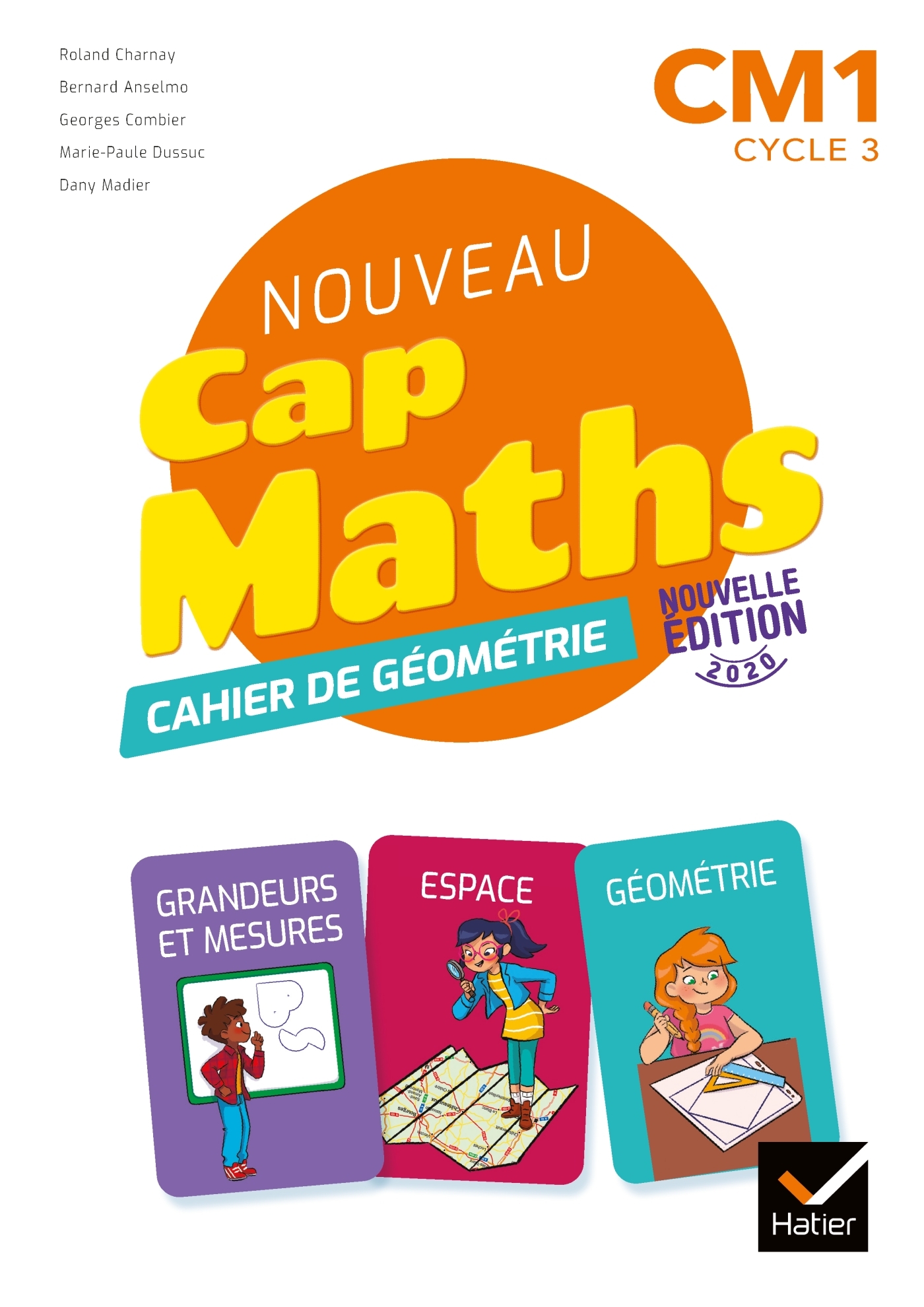 Ref. 9782401063013, Cap maths CM1 éd. 2020 - cahier de géométrie-mesure