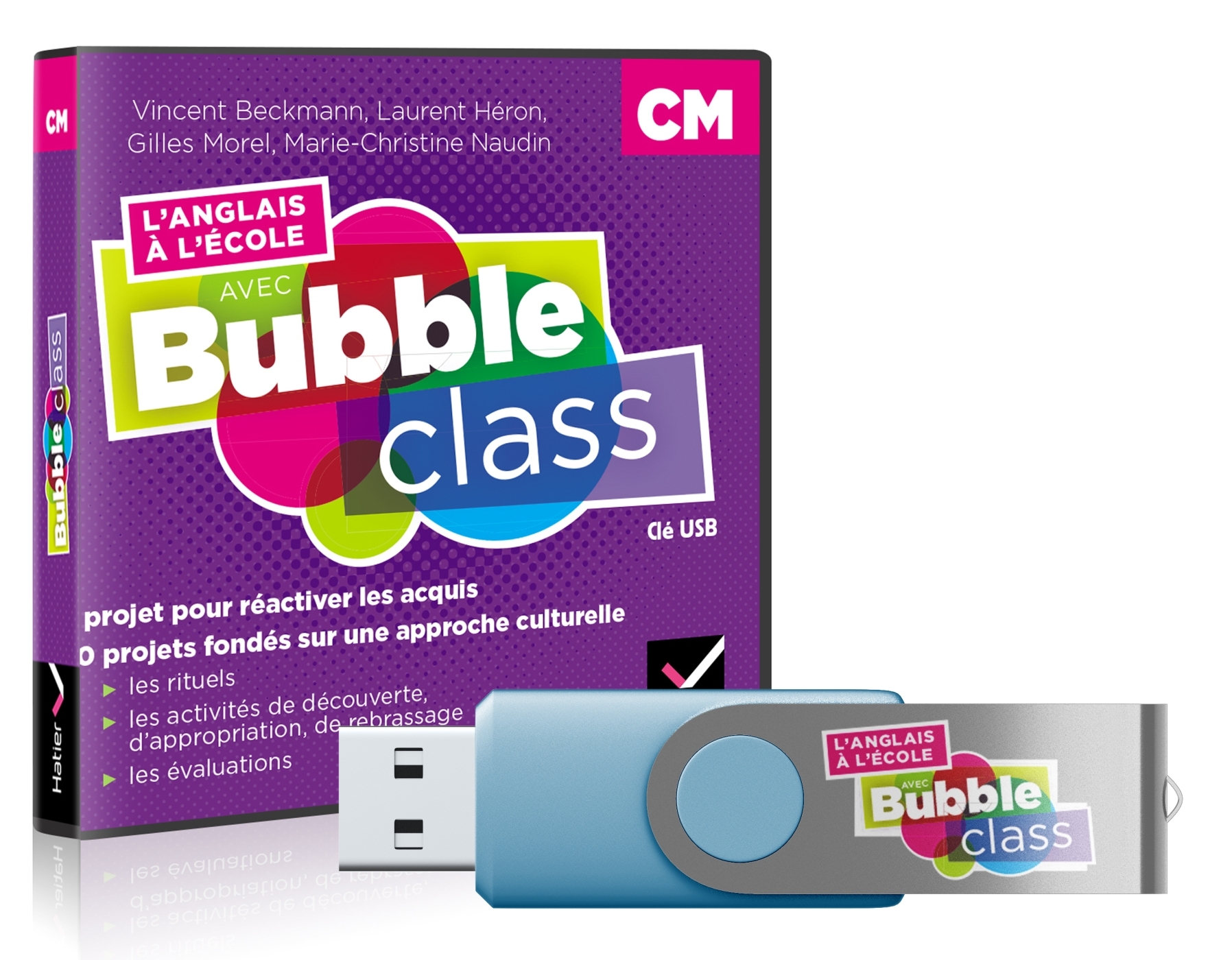 Image de  Bubble class - méthode d'anglais CM1,CM2, cycle 3 - éd.2025 - clé usb 