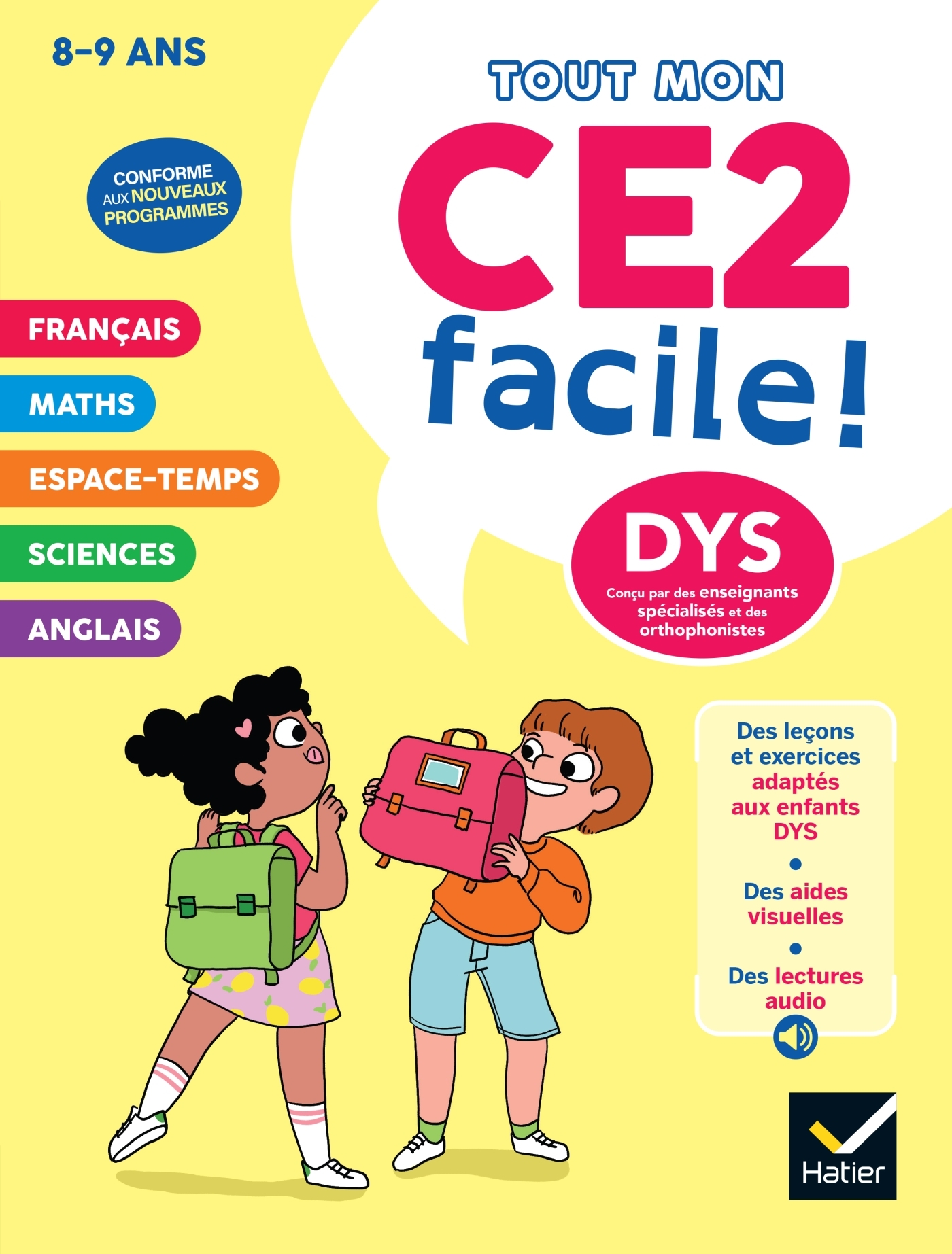Image de  Mon CE2 facile ! adapté aux enfants dys ou en difficulté... 