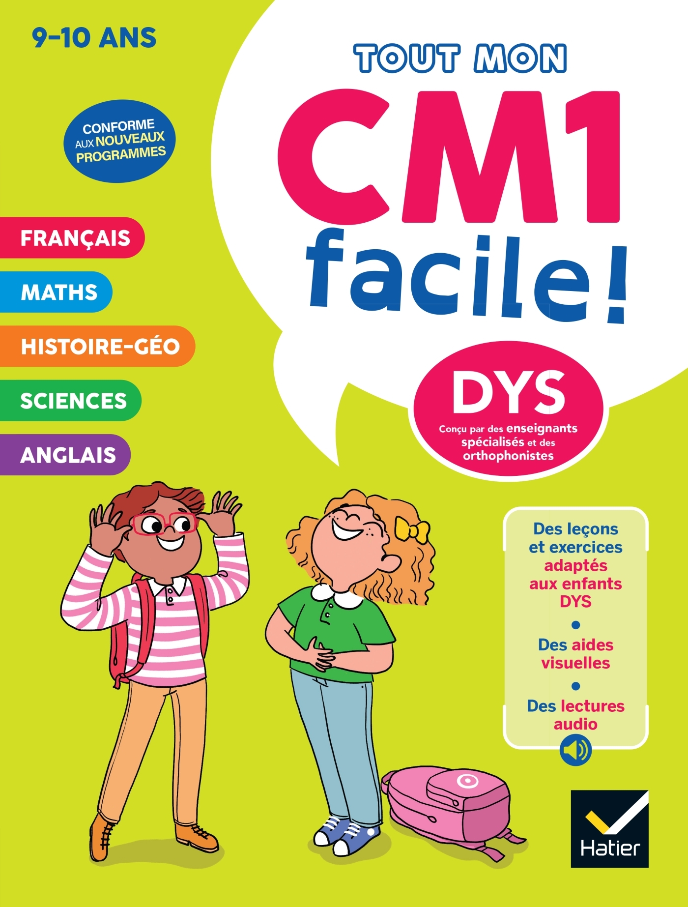 Image de  Mon CM1 facile ! adapté aux enfants dys ou en difficulté... 