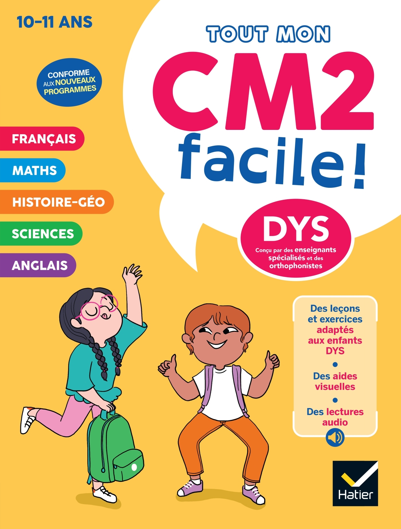 Image de  Mon CM2 facile ! adapté aux enfants dys ou en difficulté... 