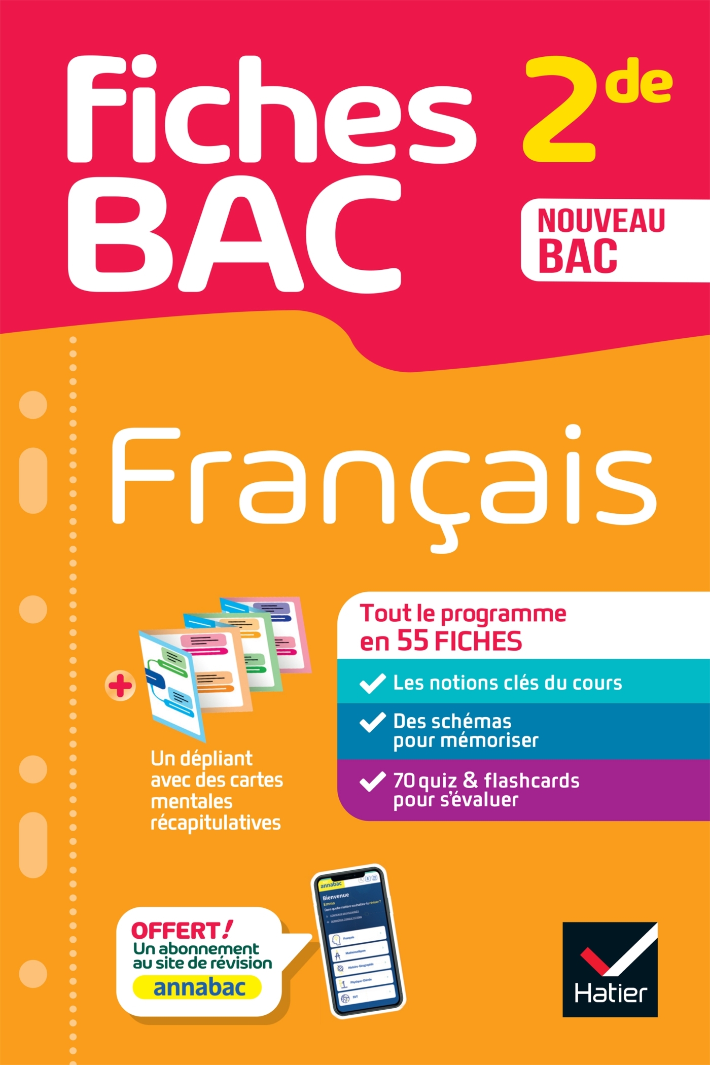 Image de  Fiches bac - français 2de 