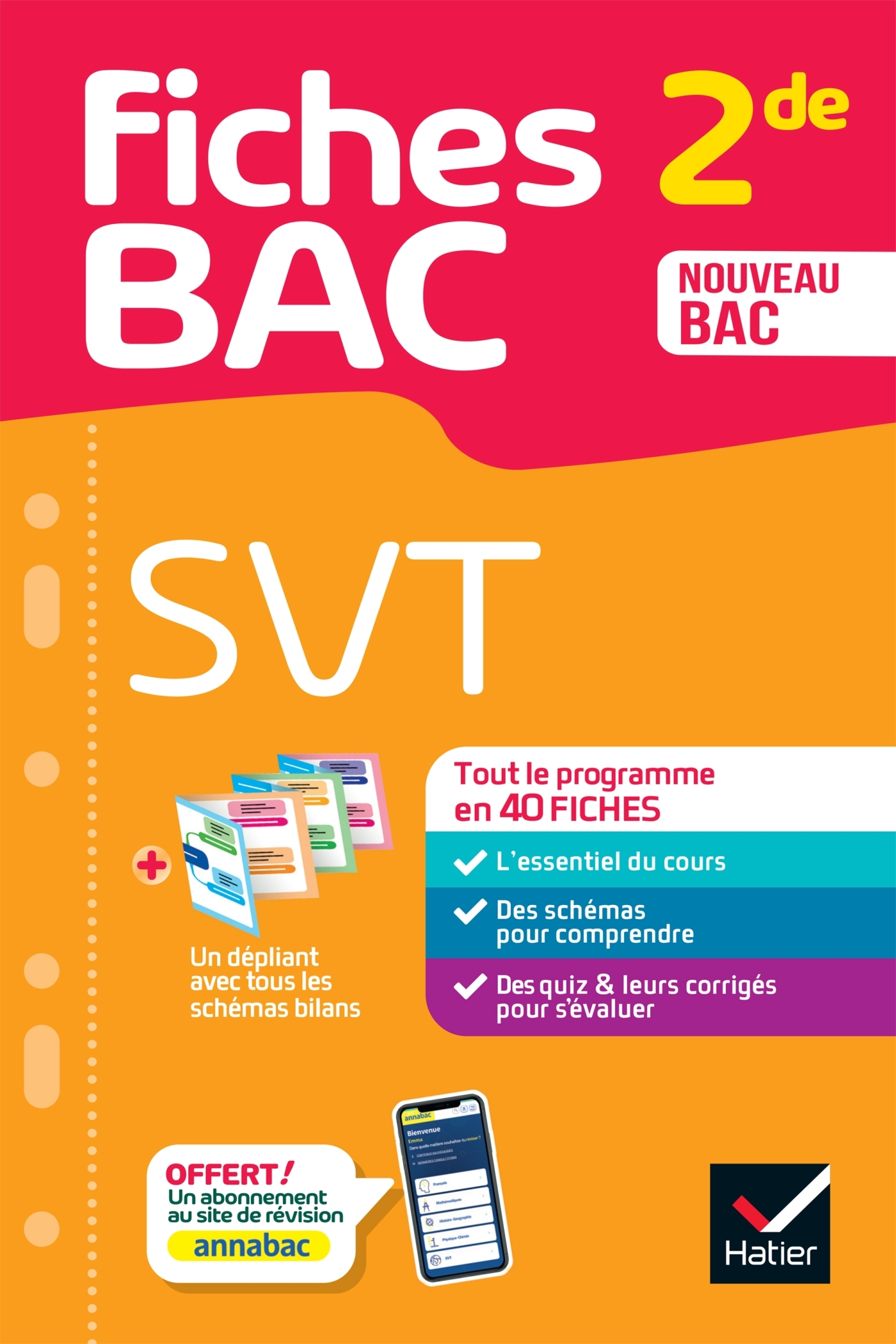 Image de  Fiches bac - svt 2de 