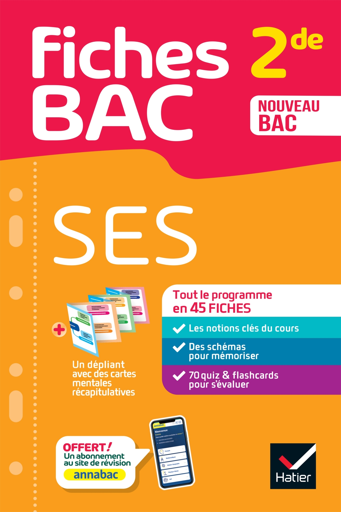 Image de  Fiches bac - ses 2de 