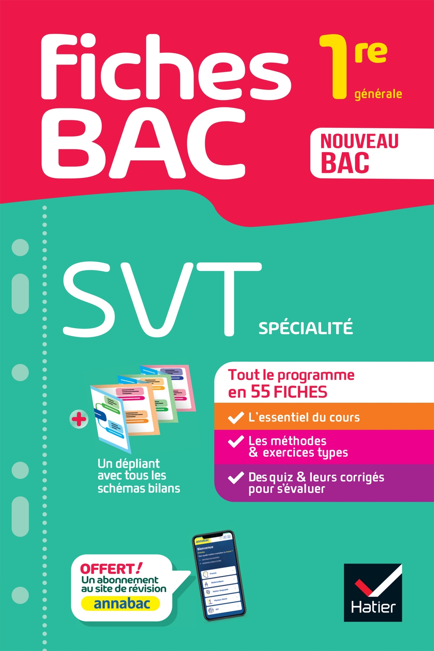 Image de  Fiches bac - svt 1re générale (spécialité) 