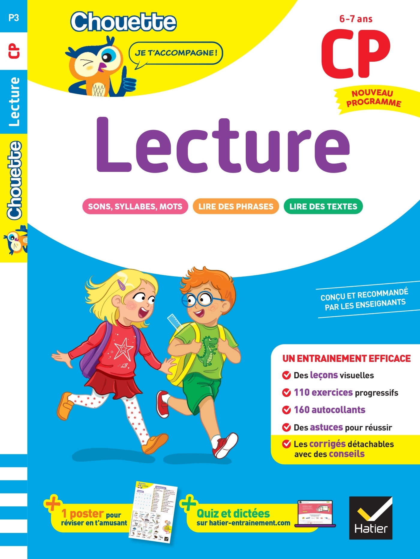 Image de  Lecture CP - cahier de soutien nouveau programme 
