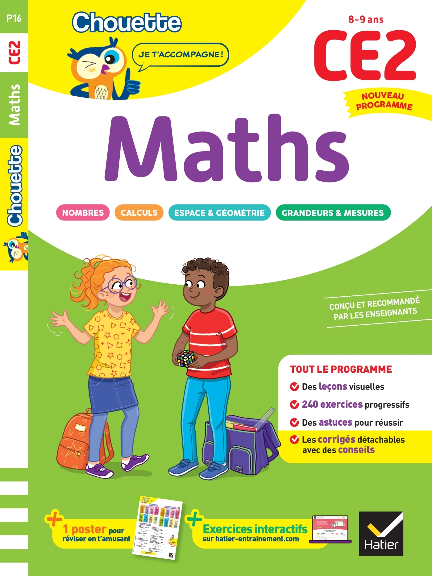 Image de  Maths CE2 - cahier de soutien nouveau programme 