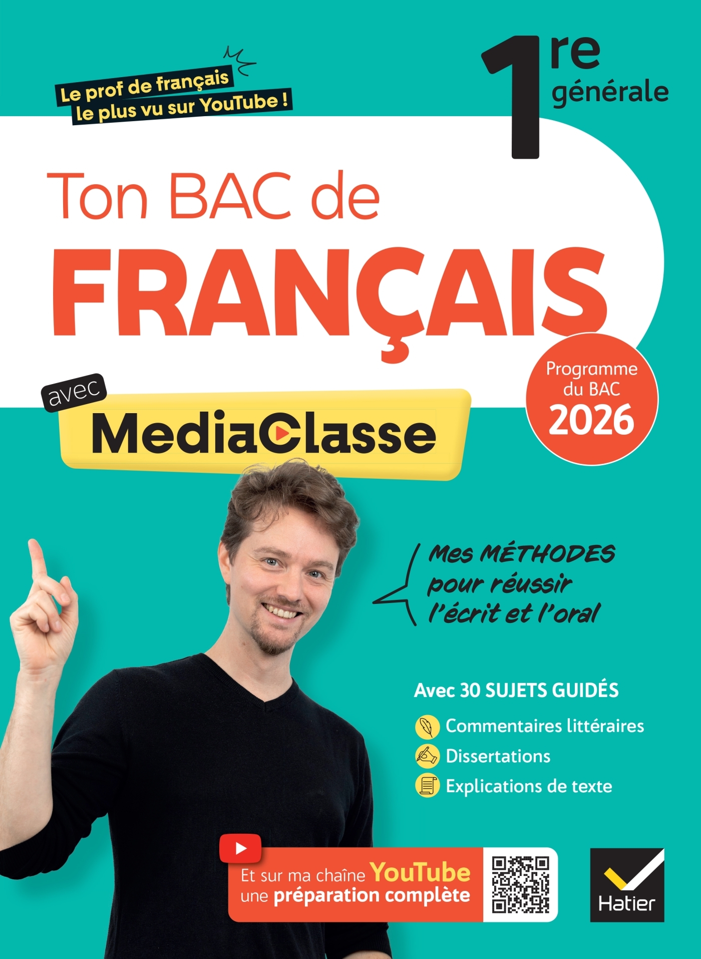 Image de  Ton bac de français avec mediaclasse - bac 2026 (programme... 