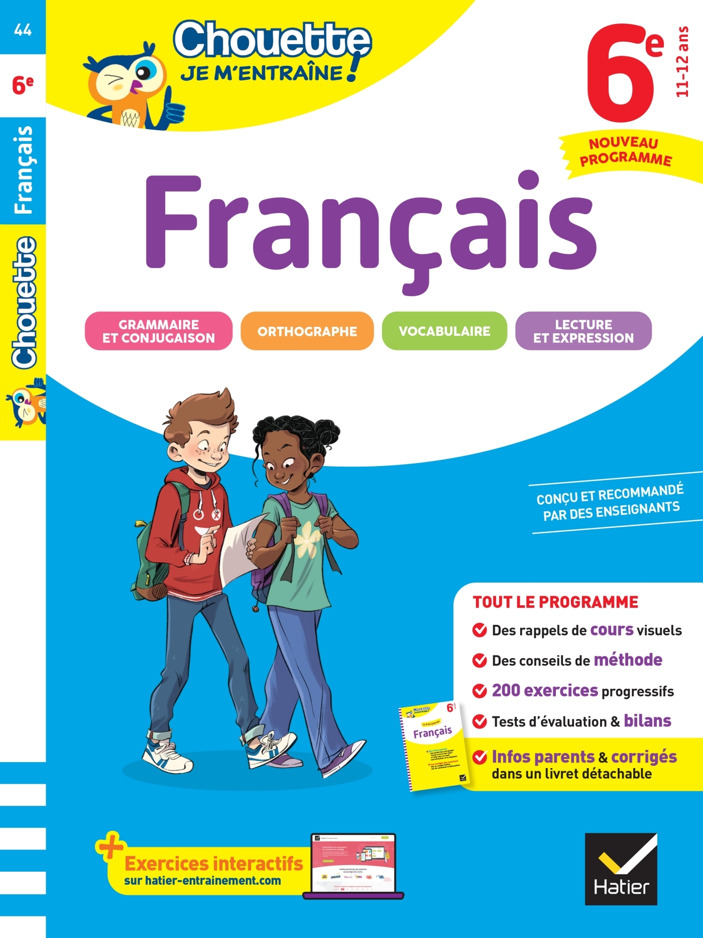 Image de  Chouette je m'entraîne - français 6E nouveau programme 